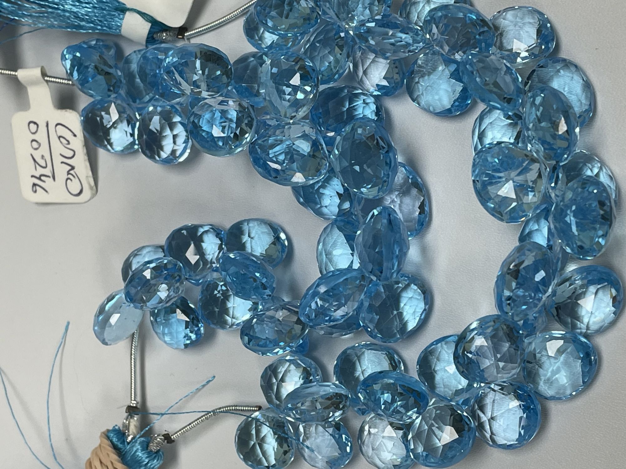 Sky Blue Topaz Heart Faceted