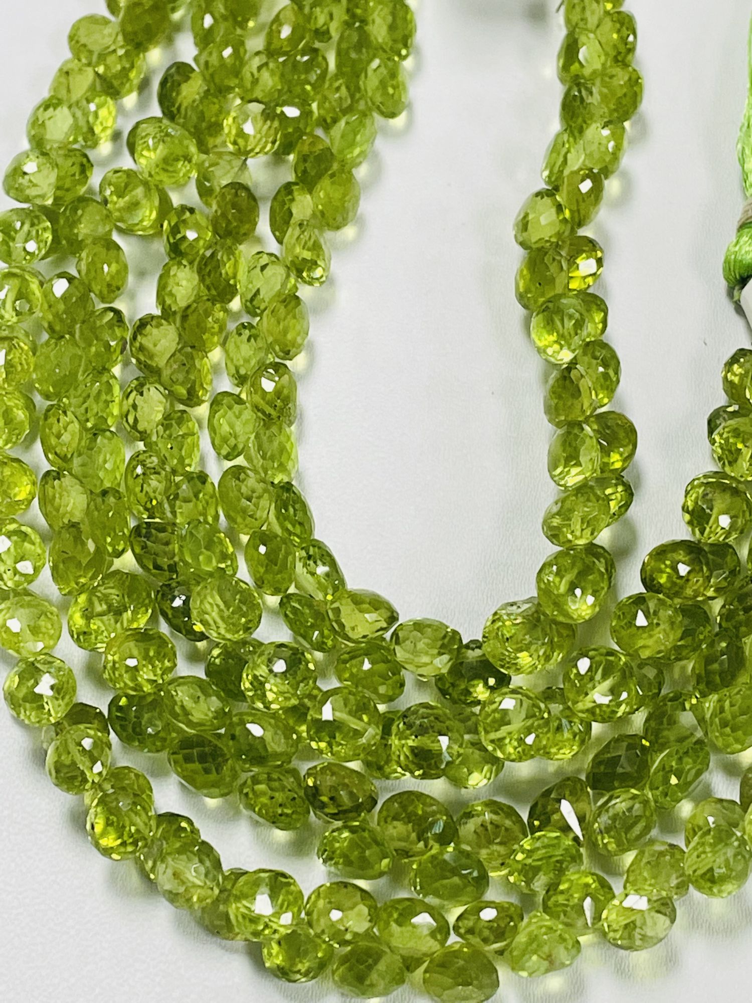 Peridot Onion Faceted