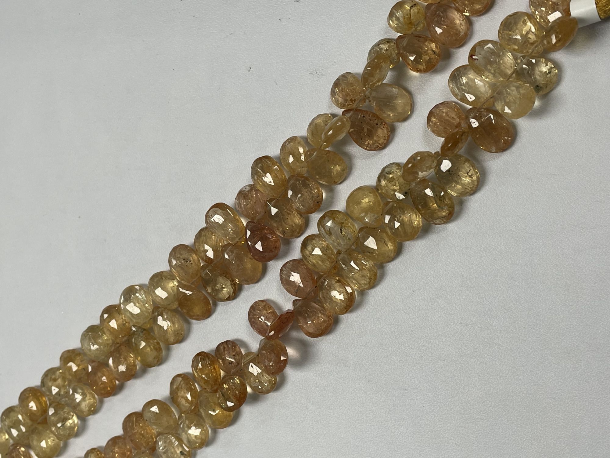 Imperial Topaz Pear Faceted