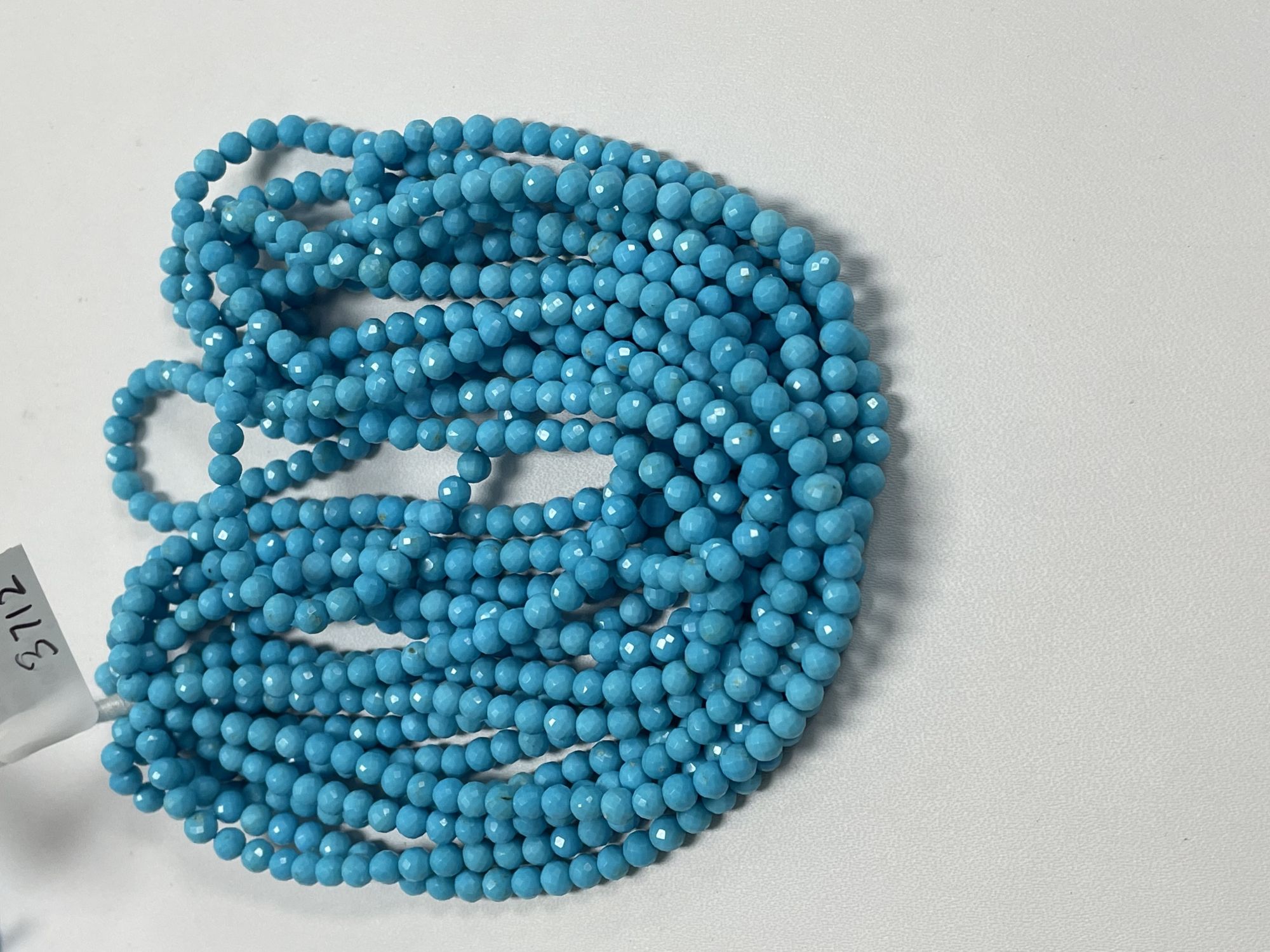 Turquoise Round Faceted