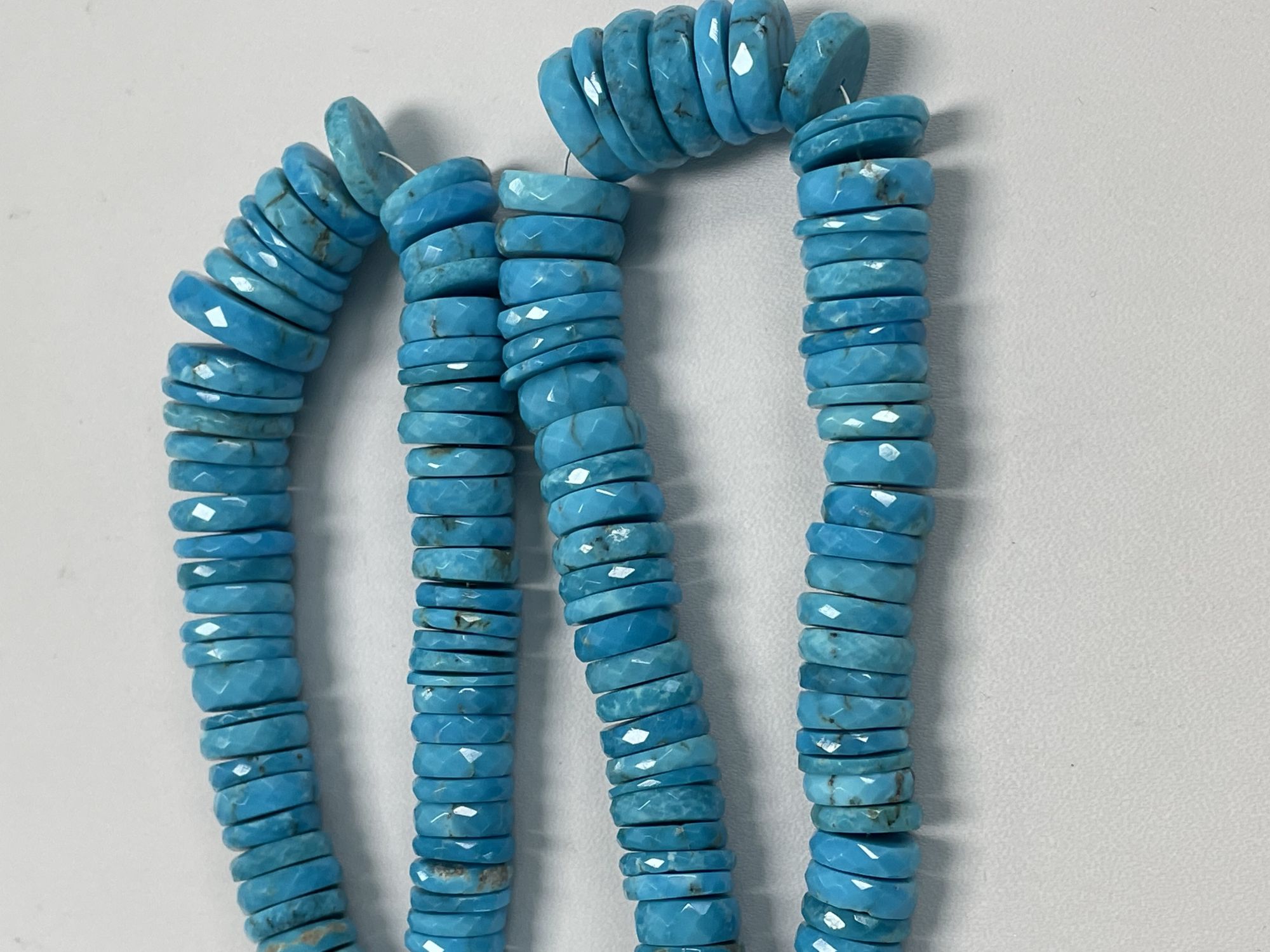 Turquoise Tire Faceted