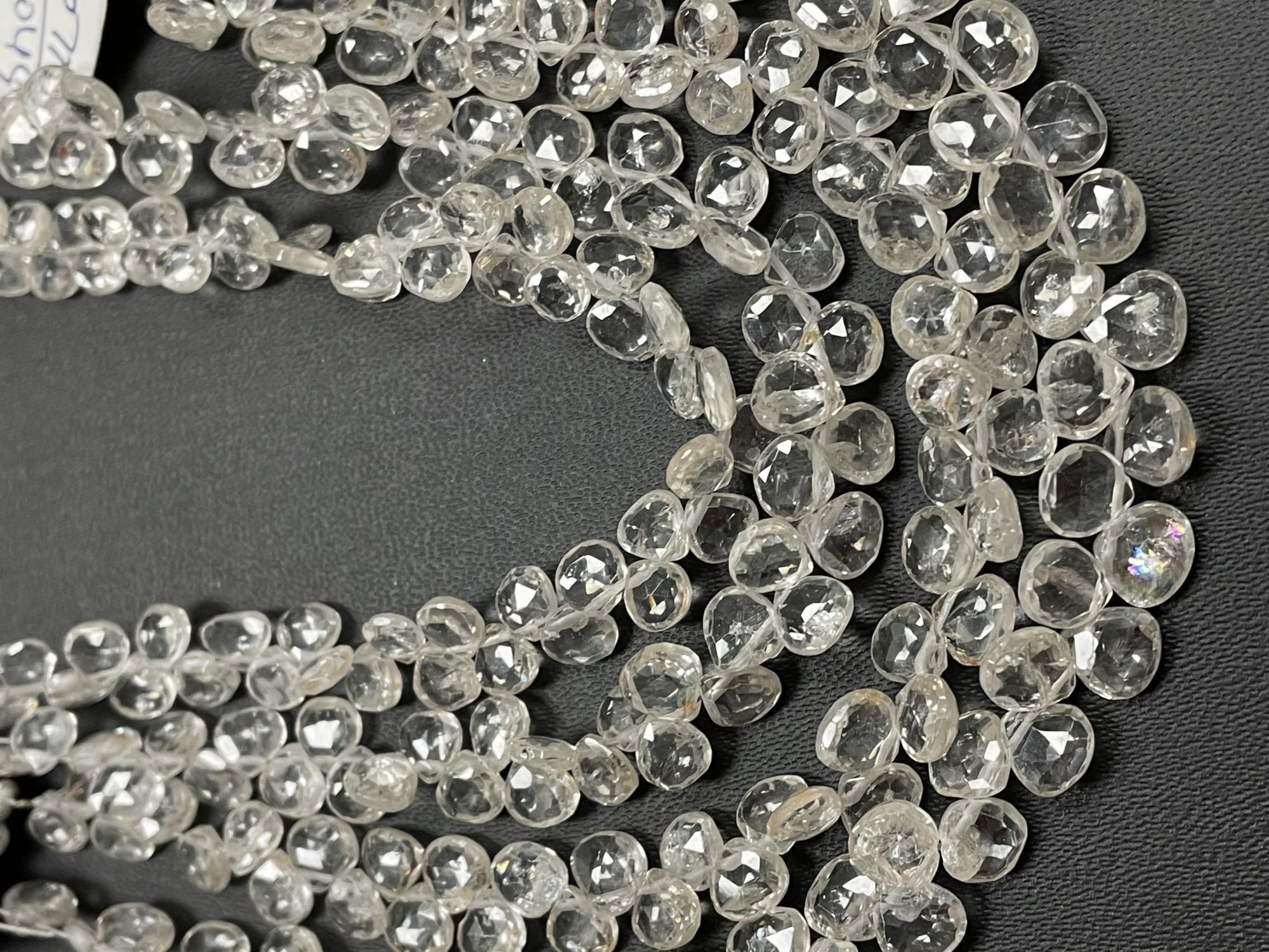 Zircon Heart Faceted