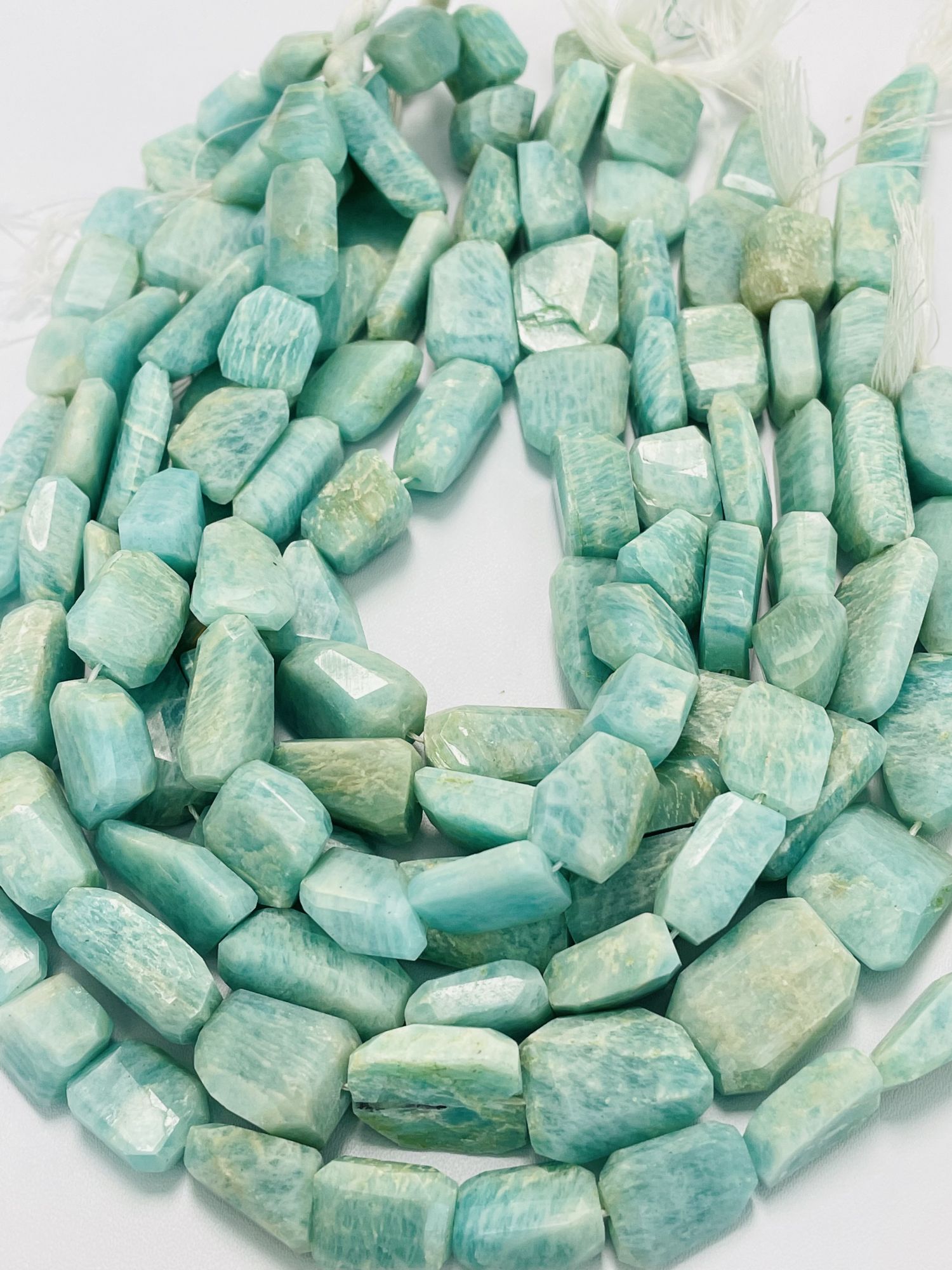 Amazonite Nugget Faceted