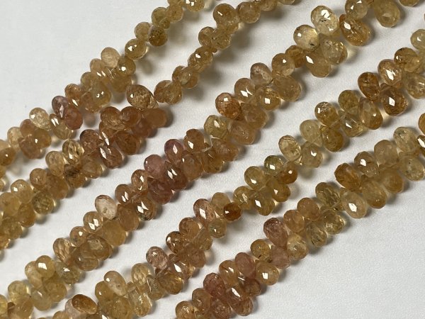 Imperial Topaz Drop Faceted