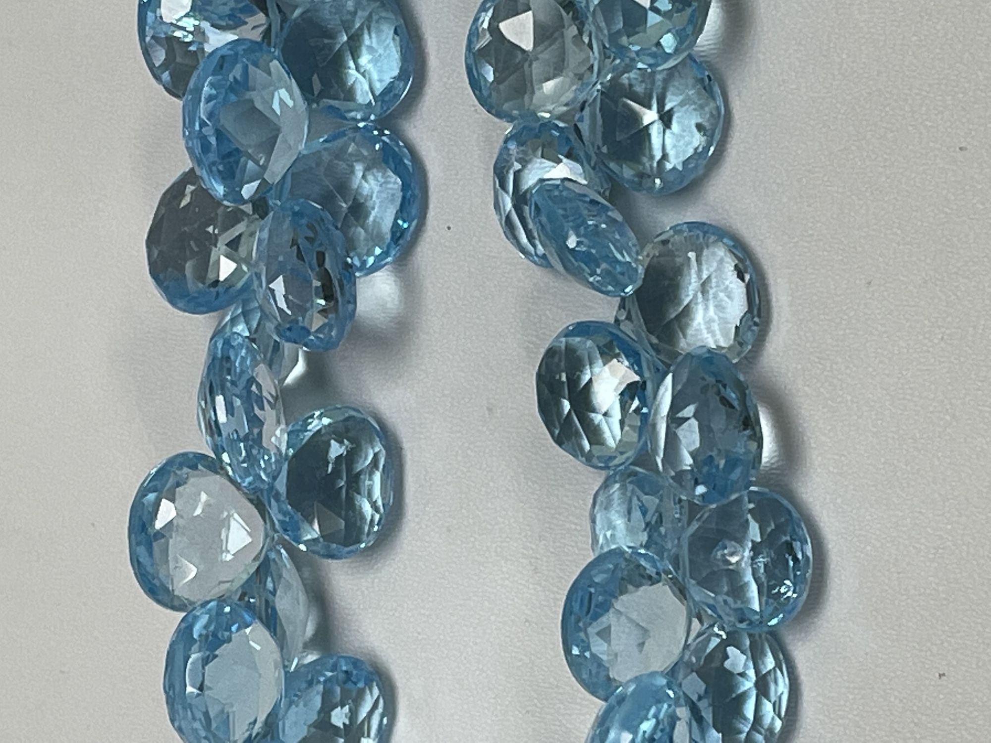 Sky Blue Topaz Heart Faceted