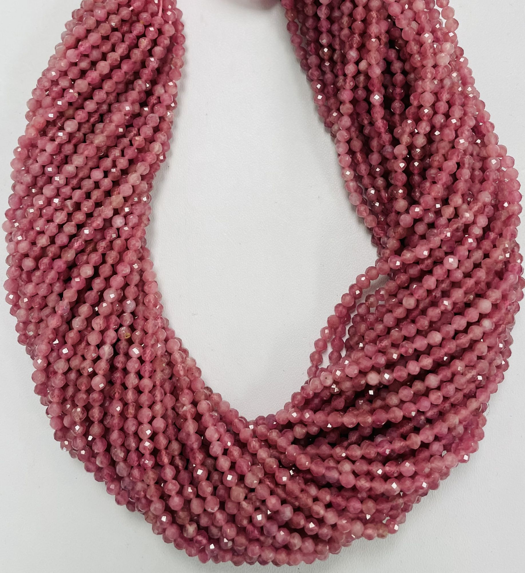 Tourmaline Rondelle Faceted