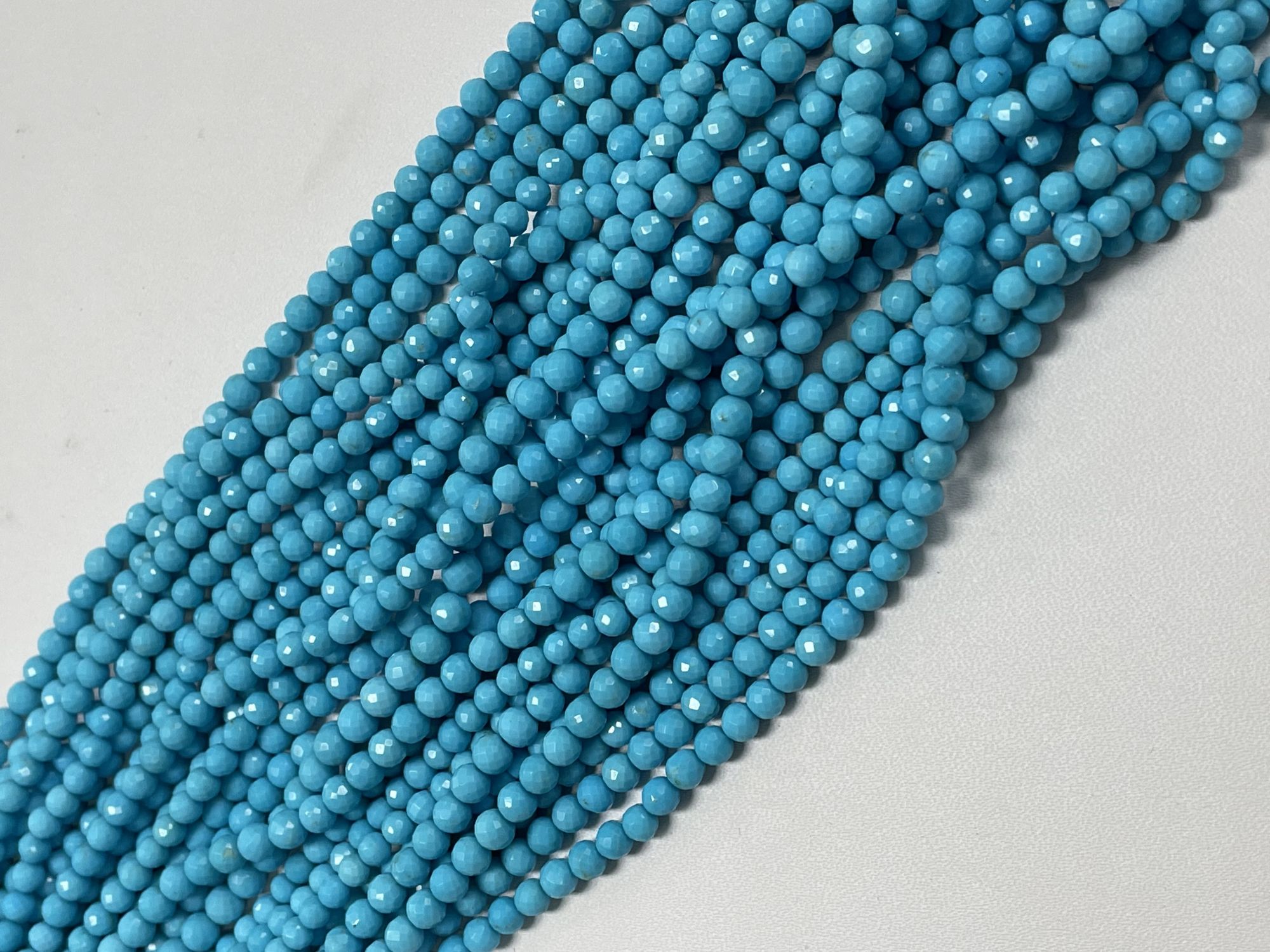 Turquoise Round Faceted