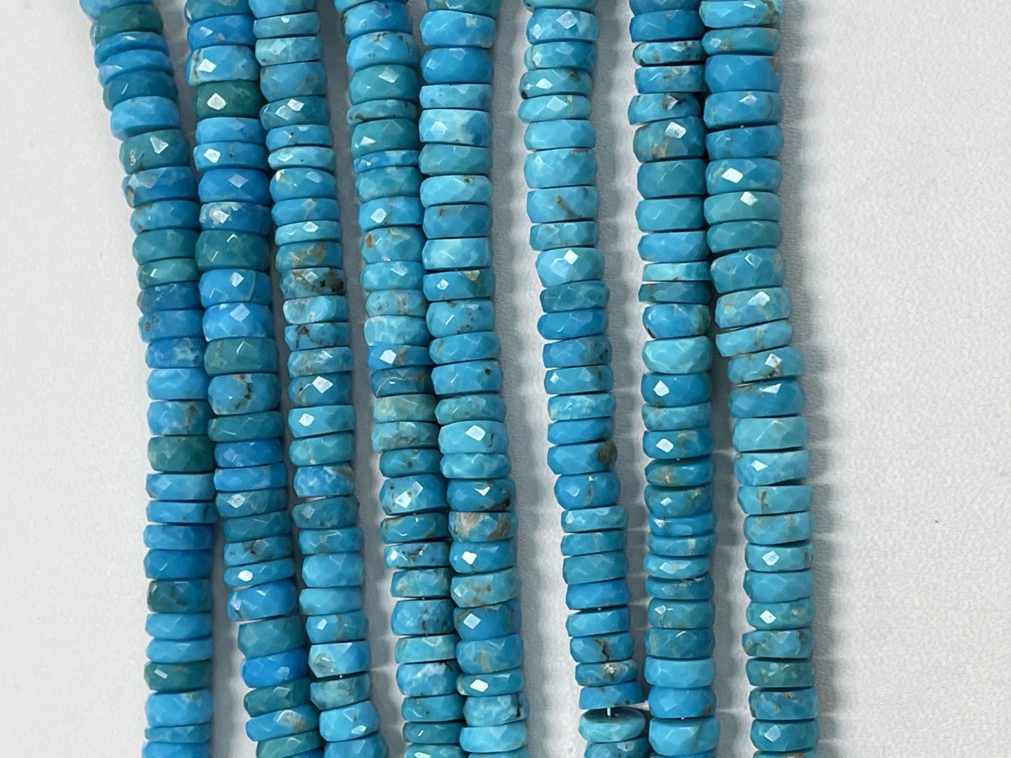 Turquoise Tire Faceted