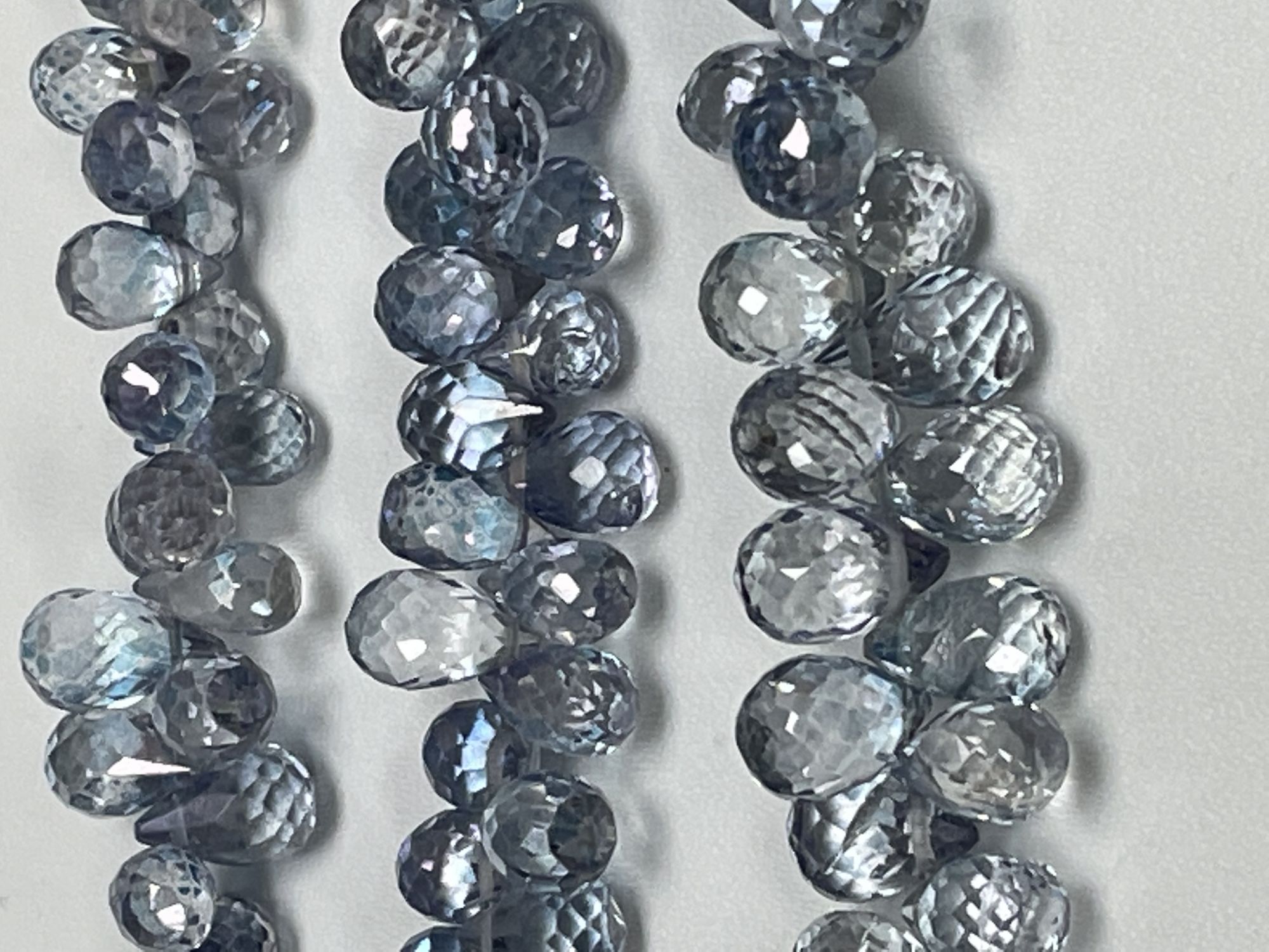 Mystic Topaz Drop Faceted