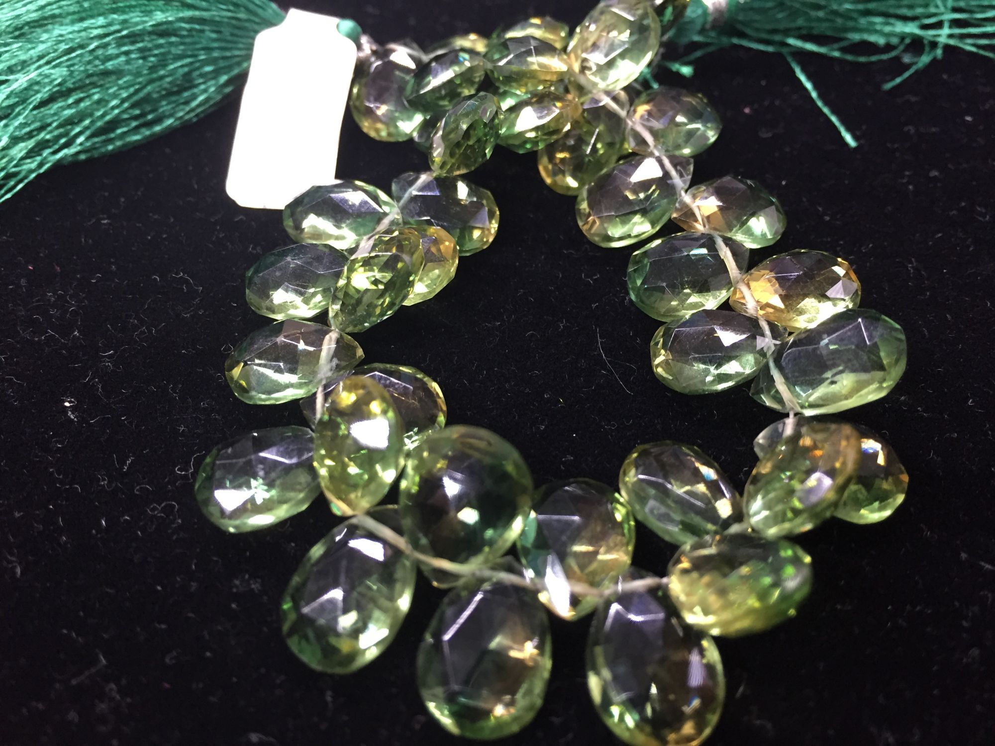 Bio Hydro Quartz Pear Faceted