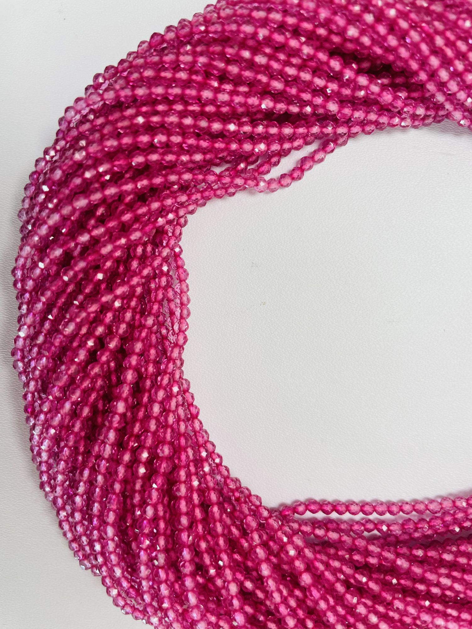 Mystic Quartz Rondelle Faceted