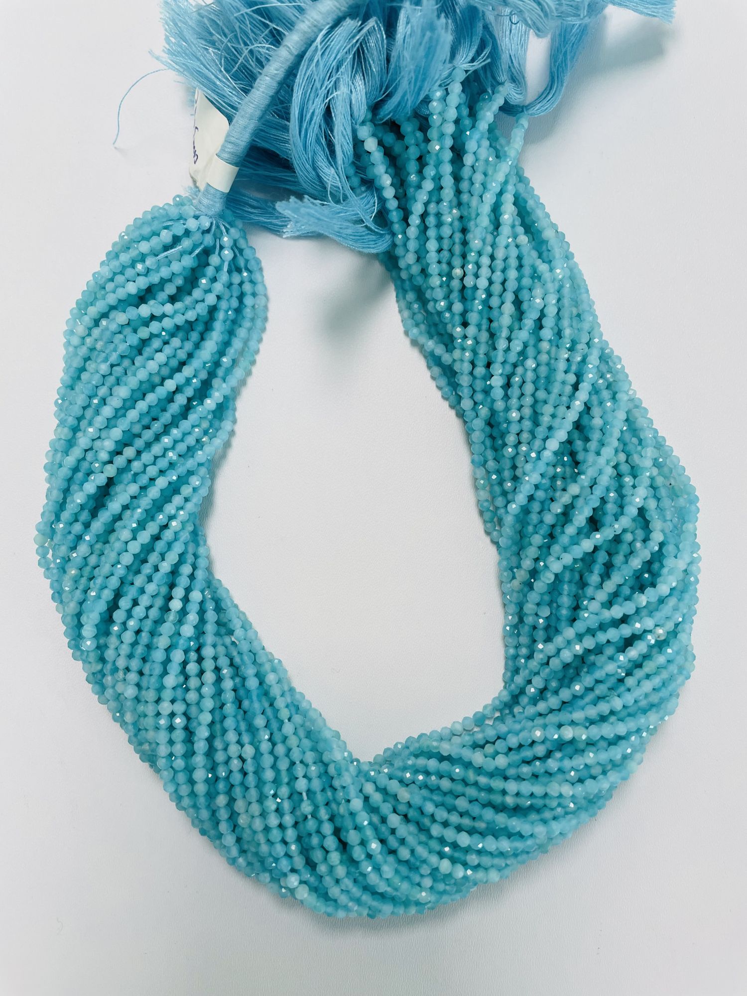 Amazonite Rondelle Faceted