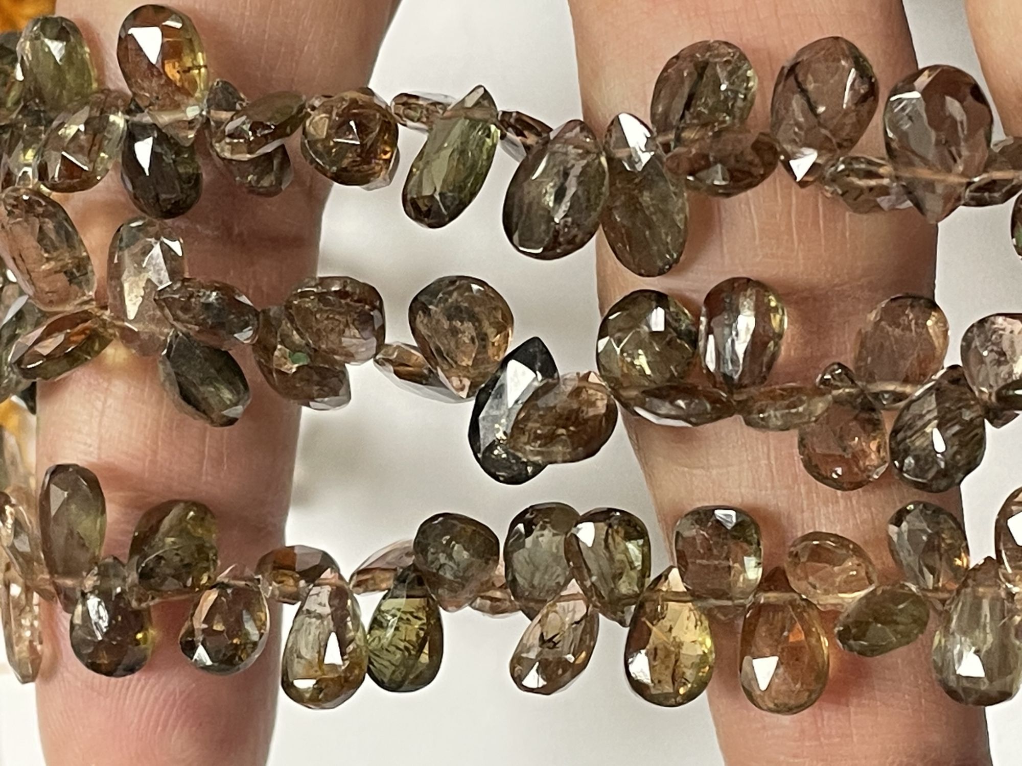Andalusite Pear Faceted