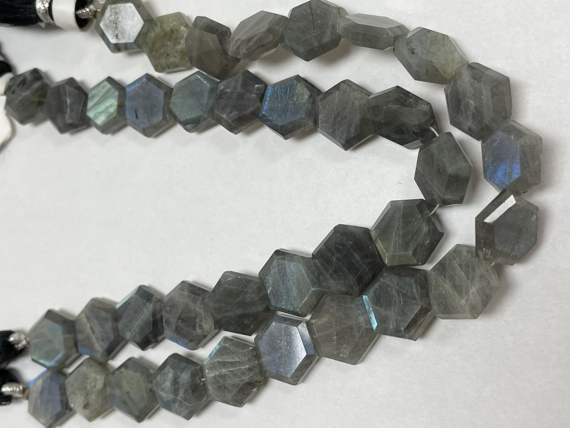 Labradorite Hexagon Faceted