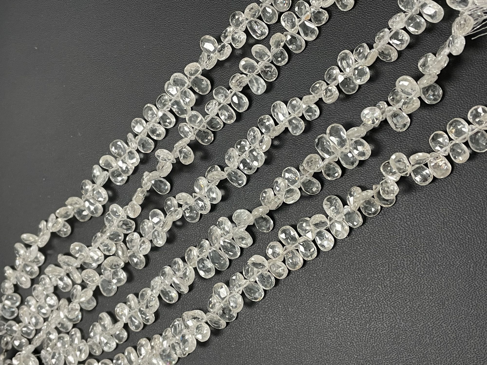 Zircon Pear Faceted