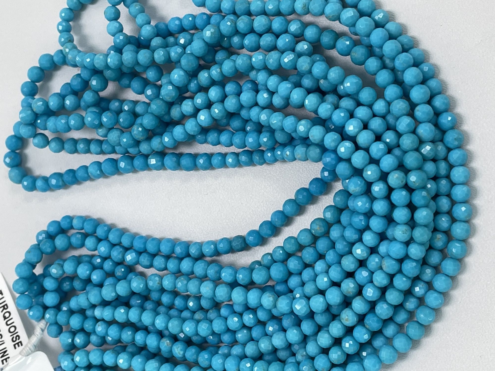 Turquoise Round Faceted