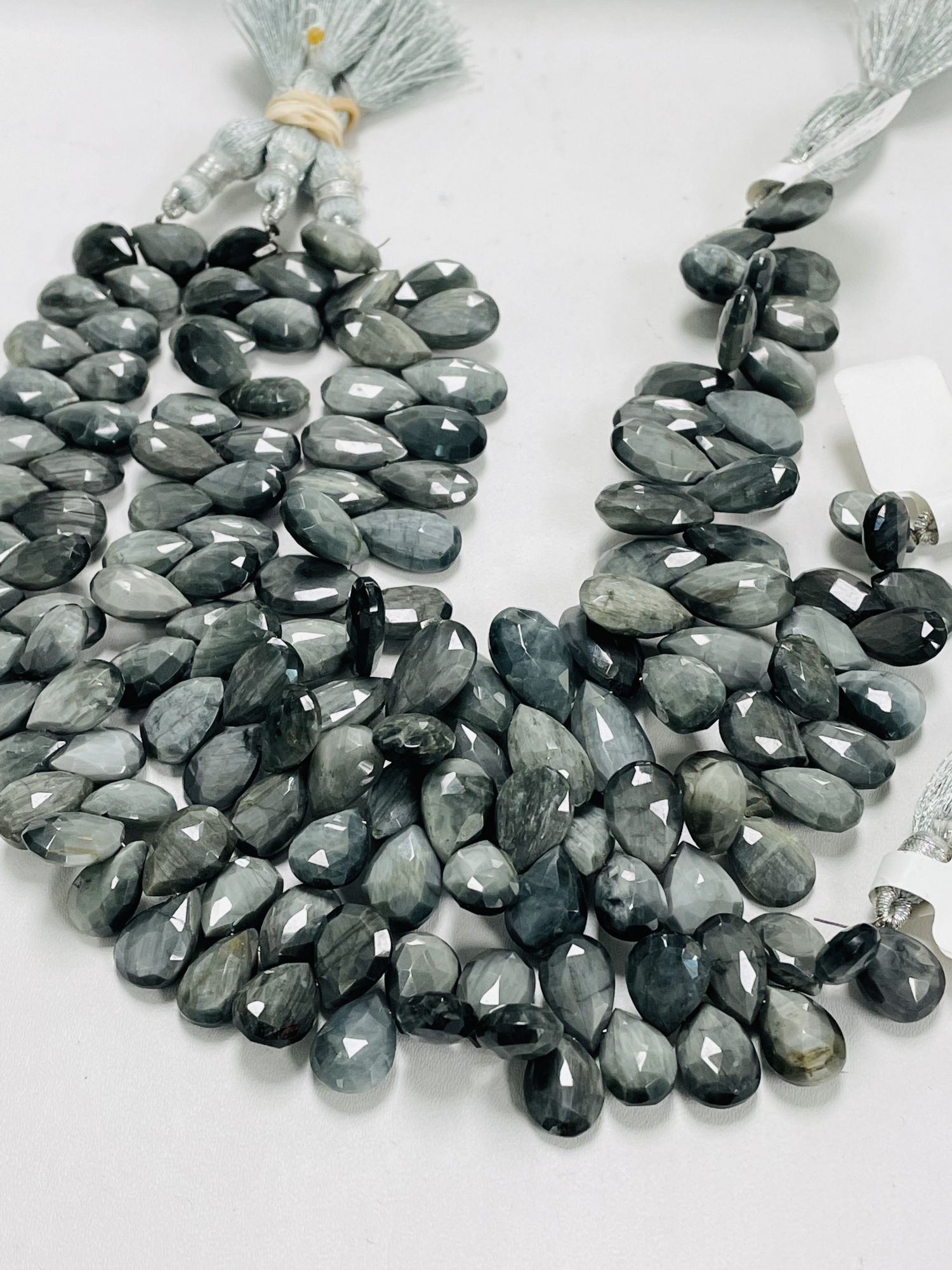 Cats Eye Pear Faceted