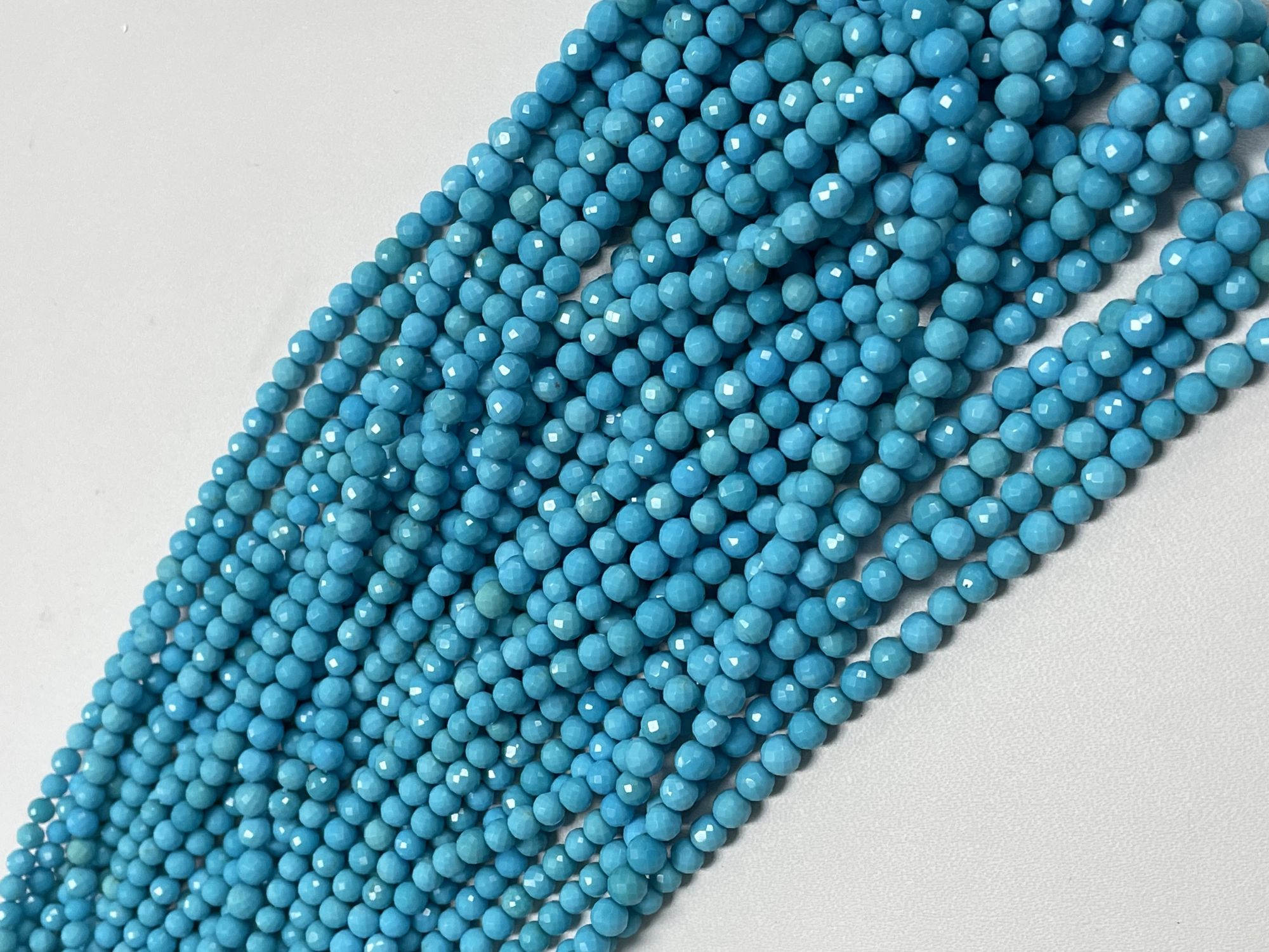 Turquoise Round Faceted