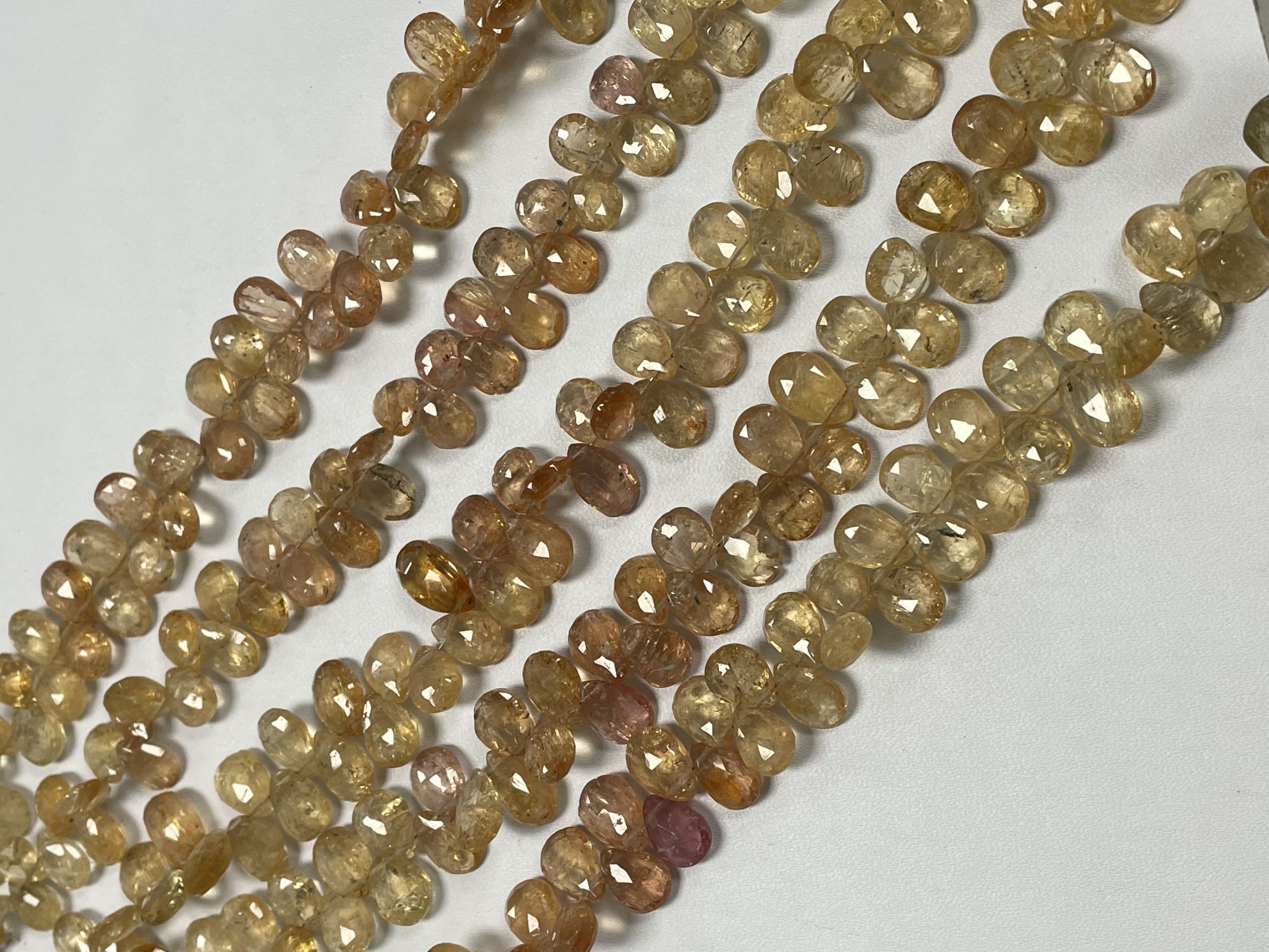 Imperial Topaz Pear Faceted