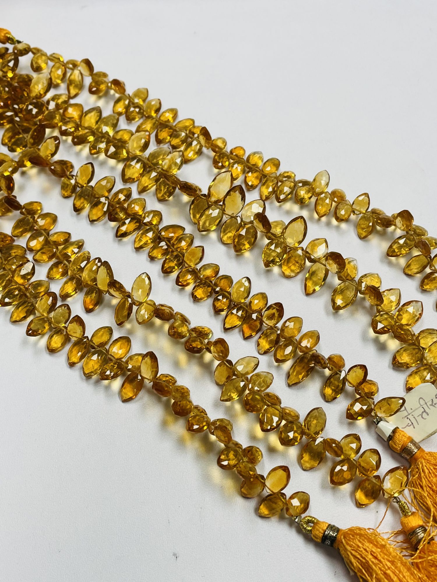 Citrine Marquise Faceted