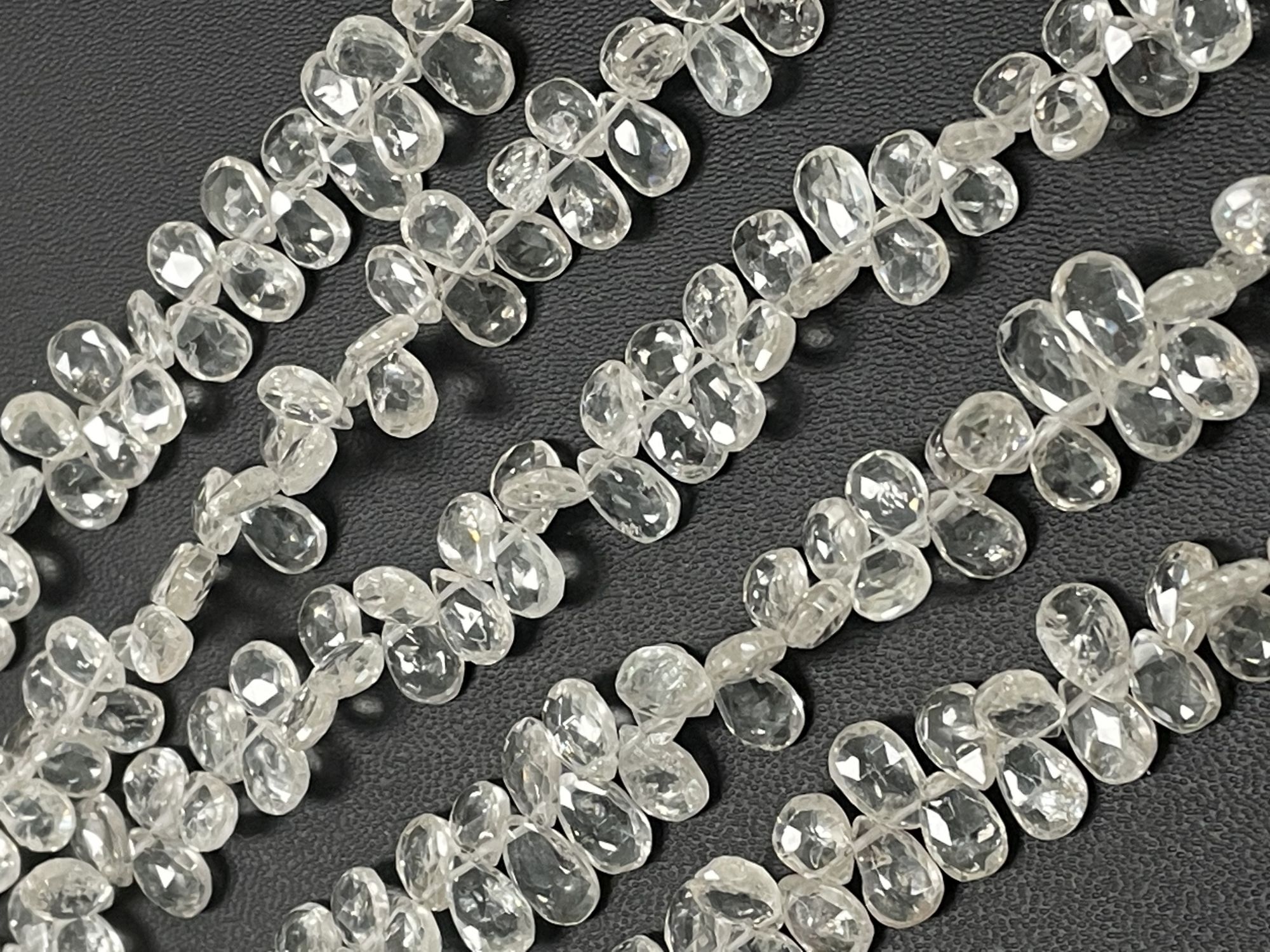 Zircon Pear Faceted