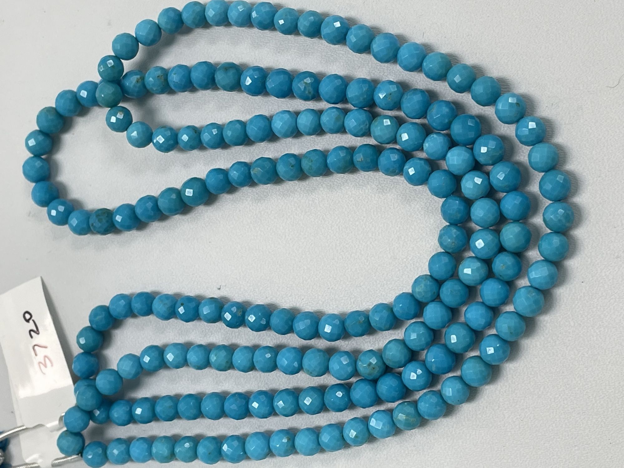 Turquoise Round Faceted