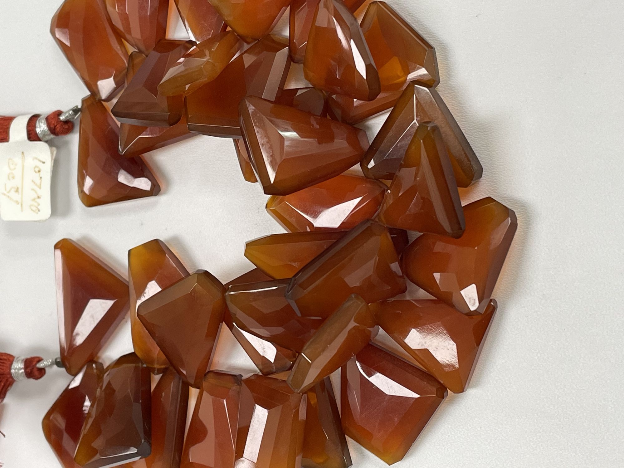 Brown Chalcedony Funky Cut Faceted