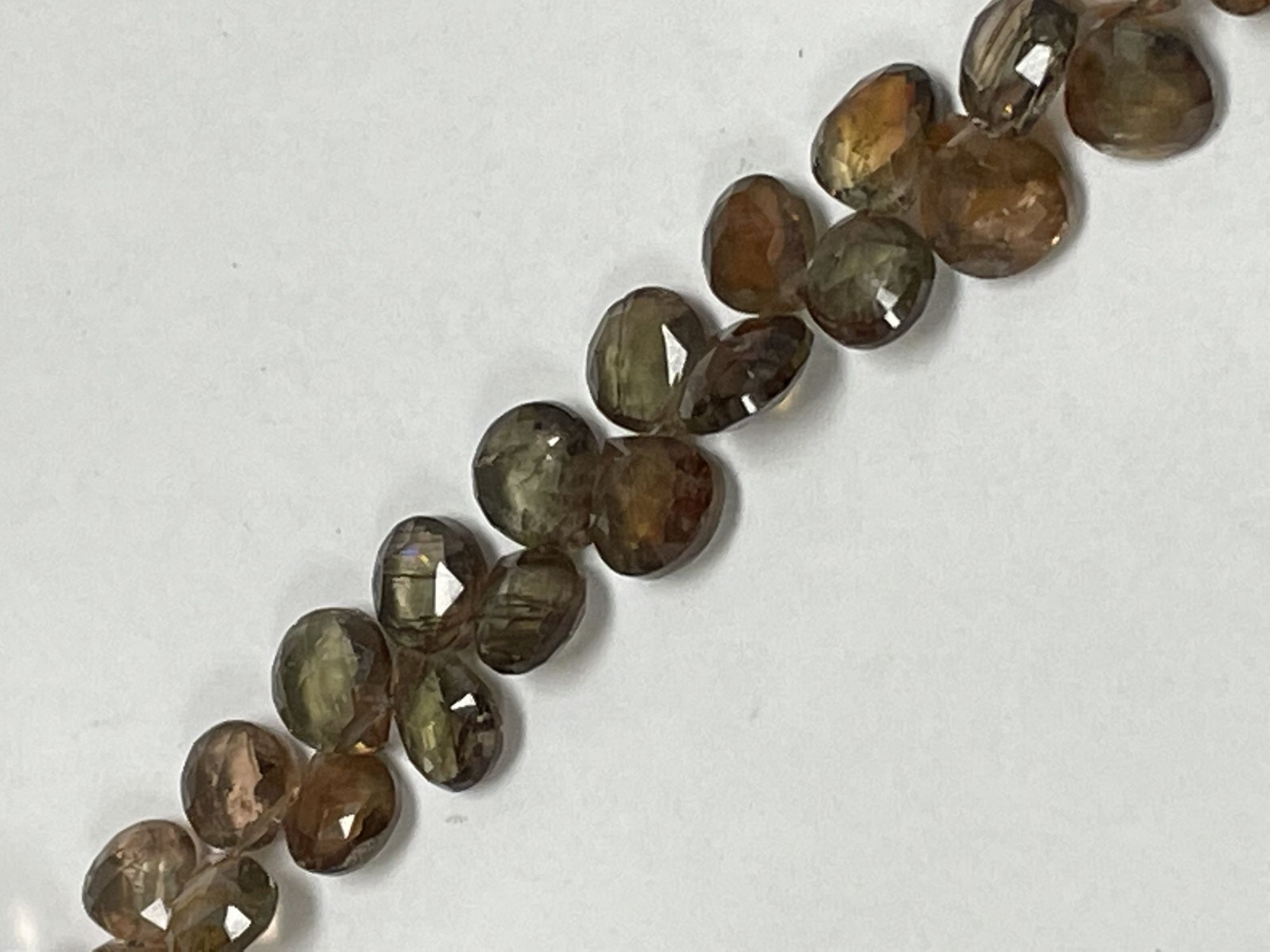 Andalusite Heart Faceted