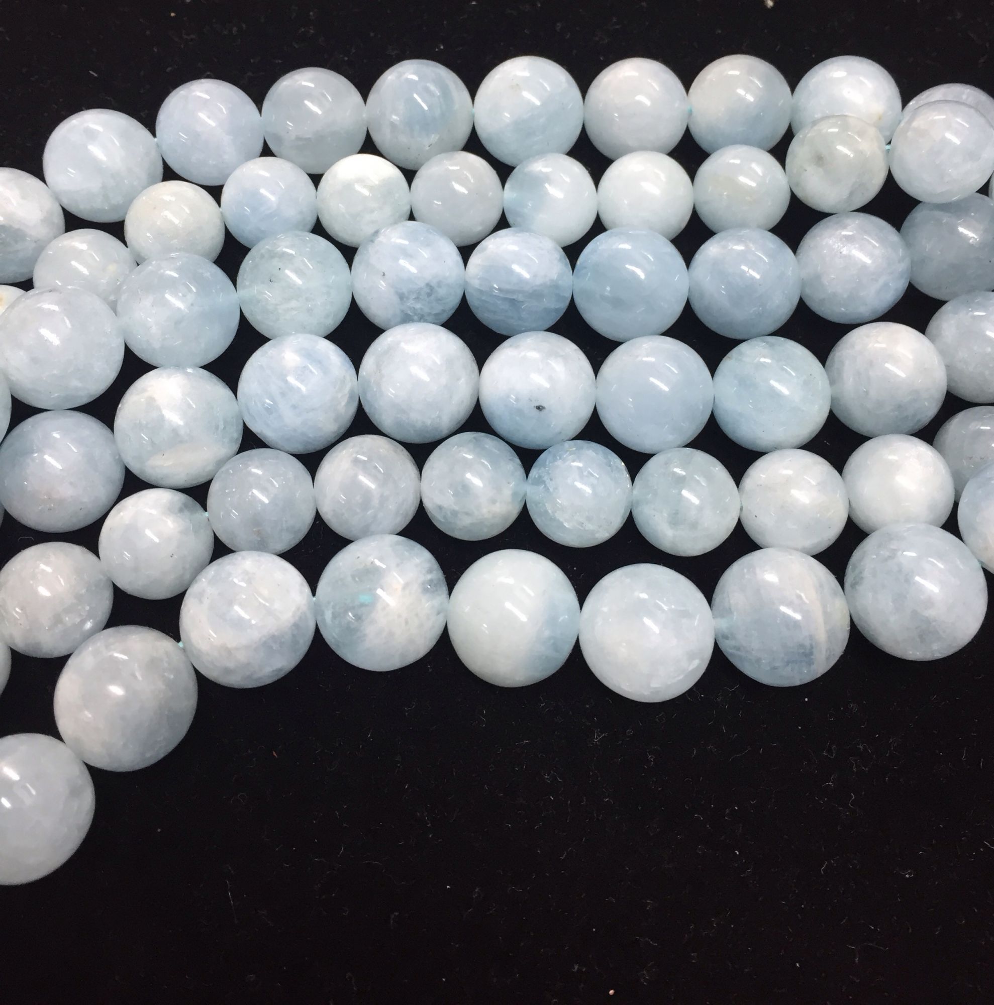 Aquamarine Rounds Smooth