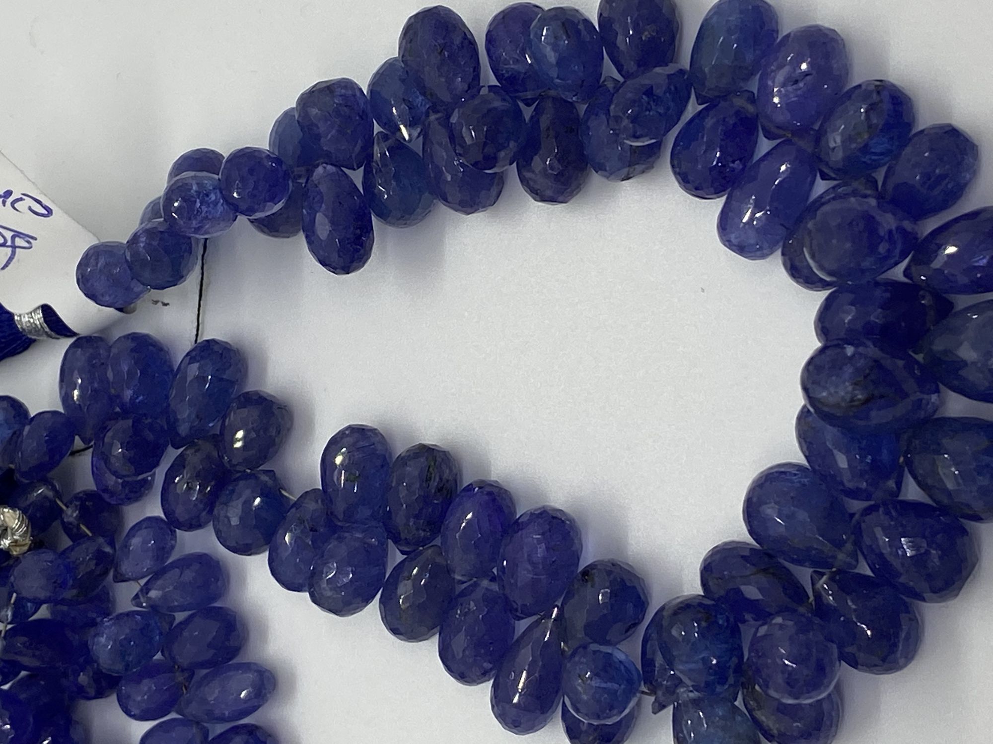 Tanzanite Drops Faceted