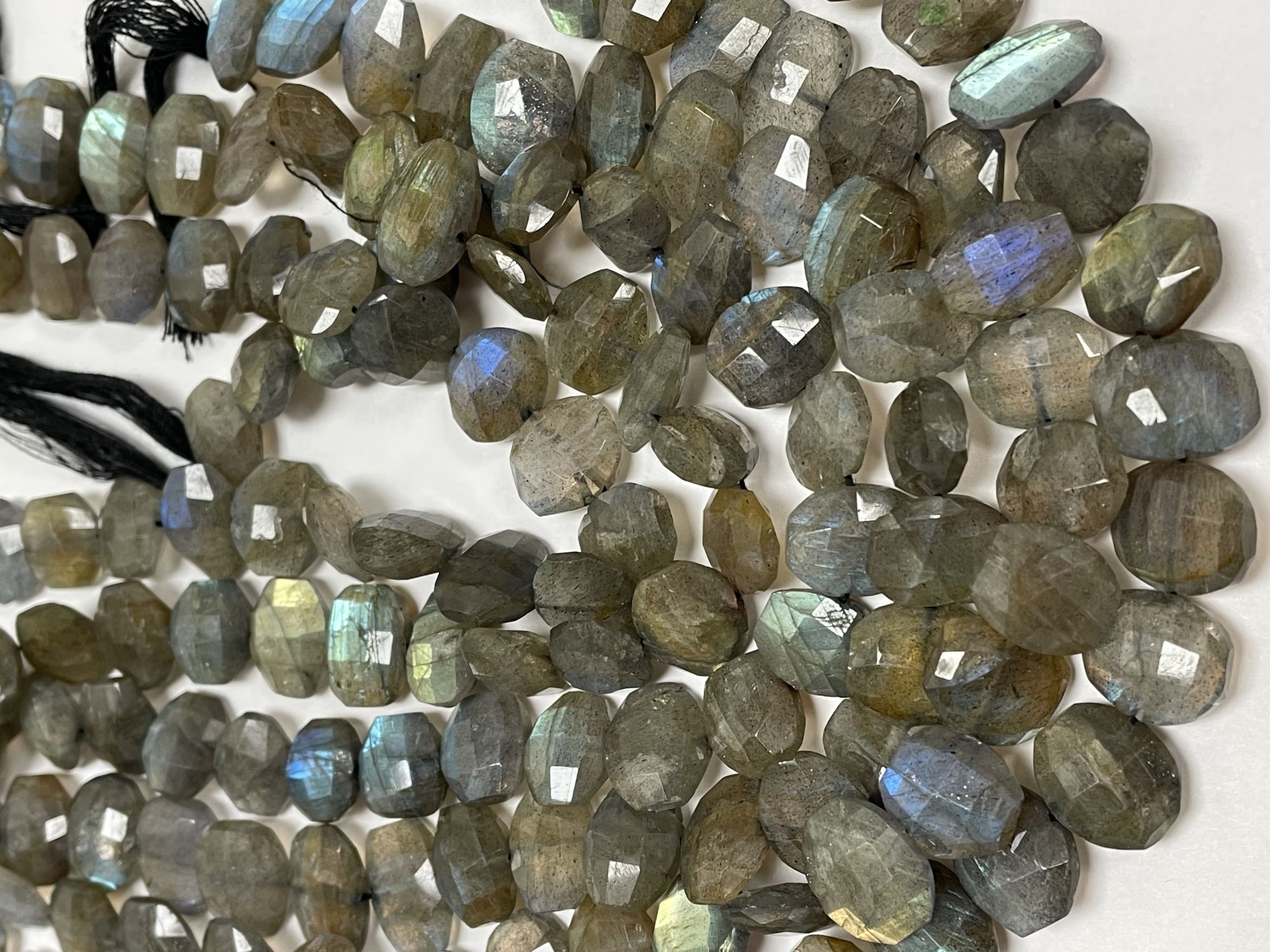 Labradorite Barrel Faceted