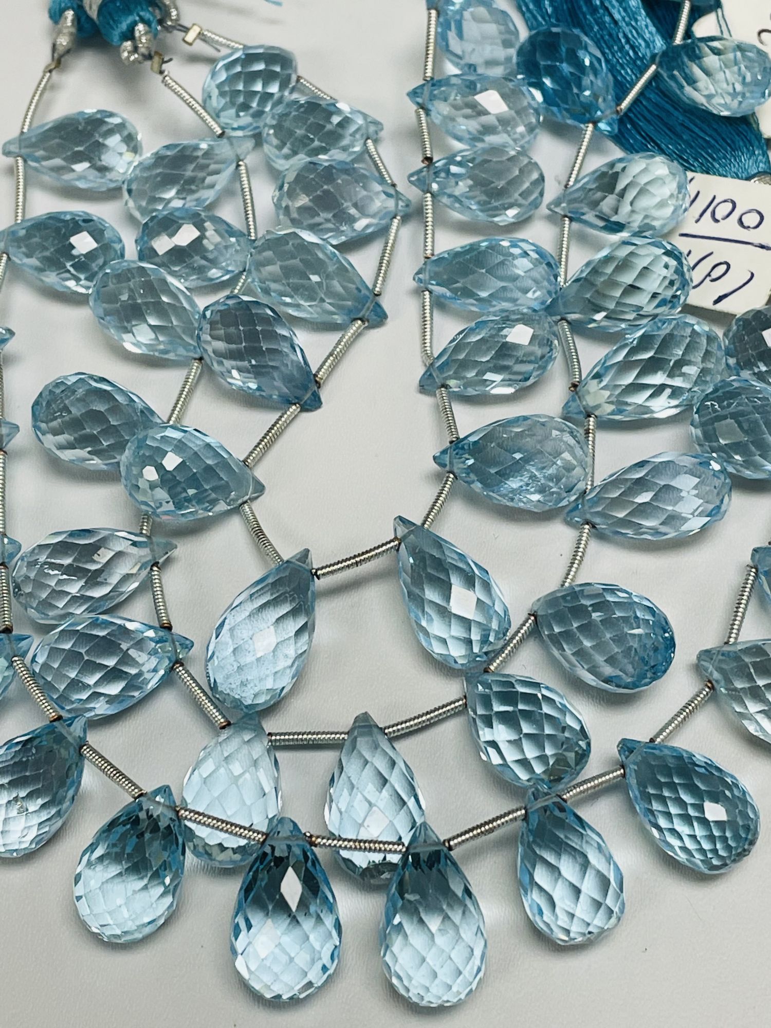 Sky Blue Topaz Drop Faceted