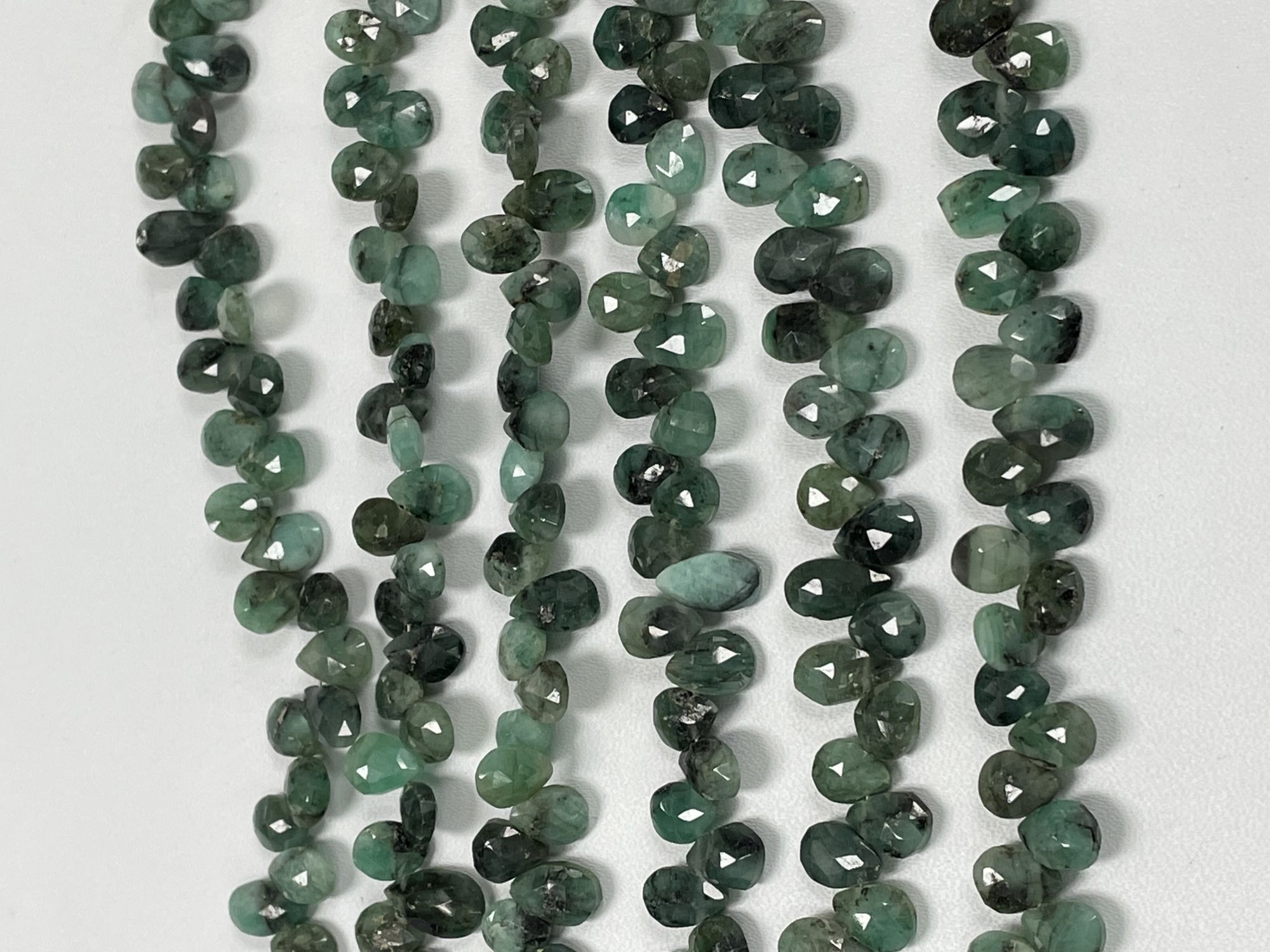 Brazilian Emerald Pear Faceted