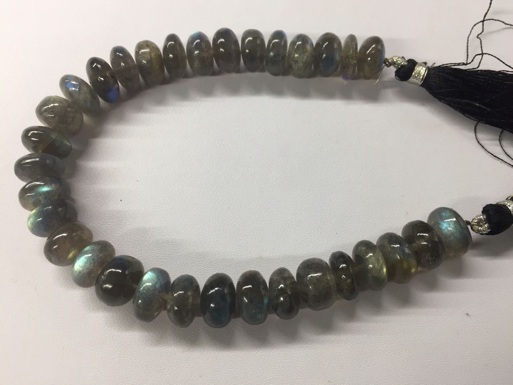 Labradorite Rondelle Smooth