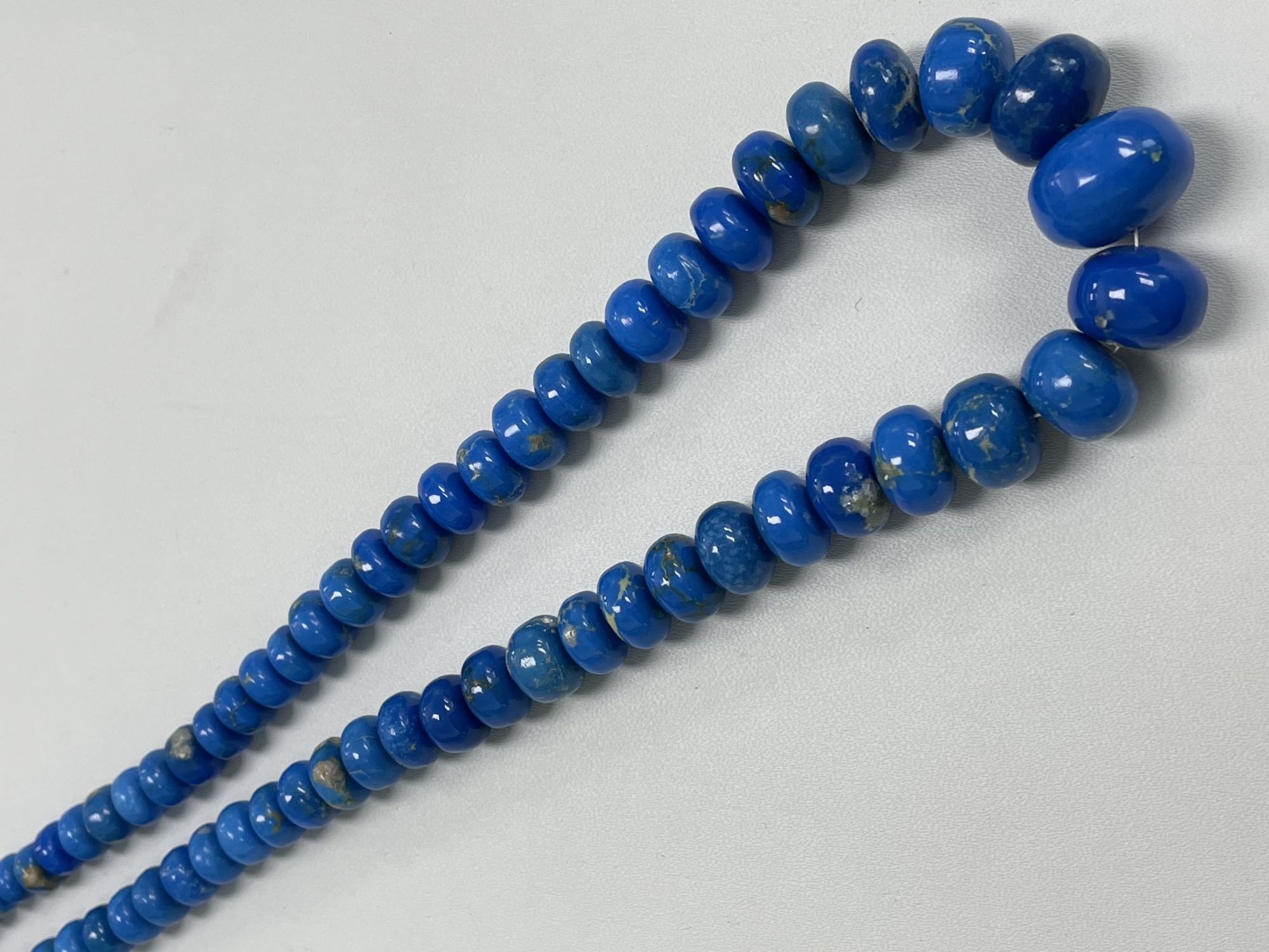 Ceruleite Rondelle Smooth