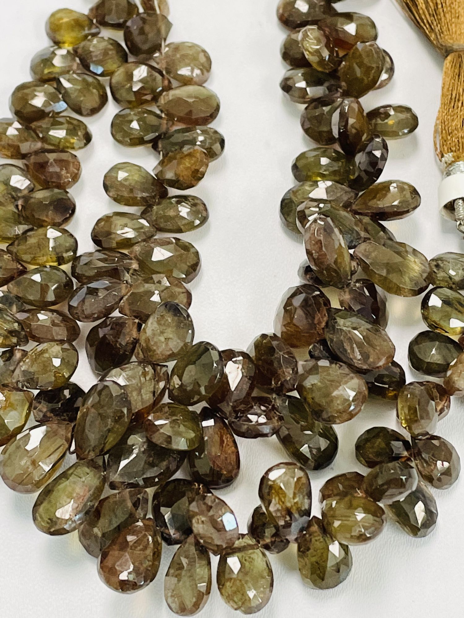 Andalusite Pear Faceted