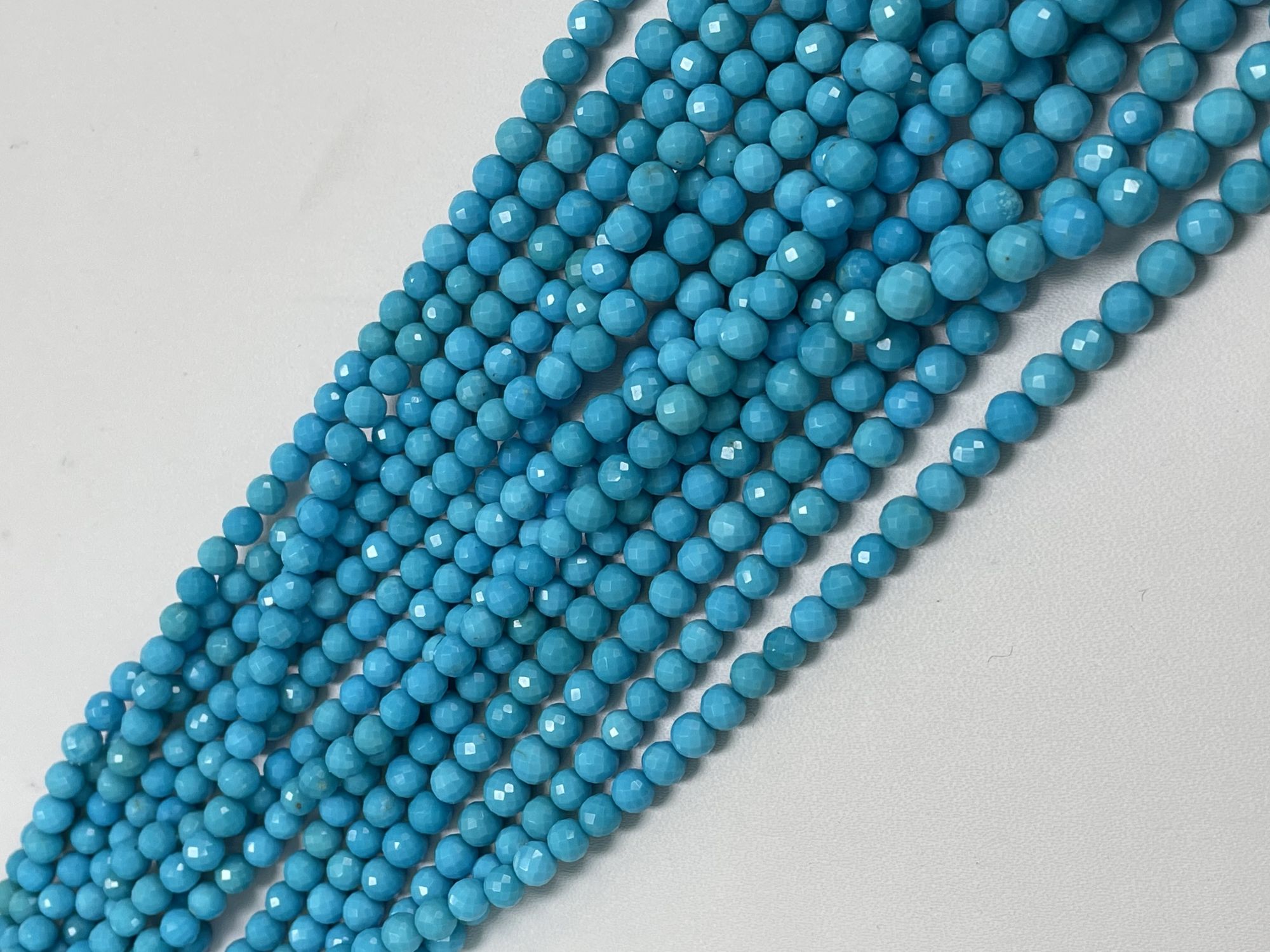 Turquoise Round Faceted