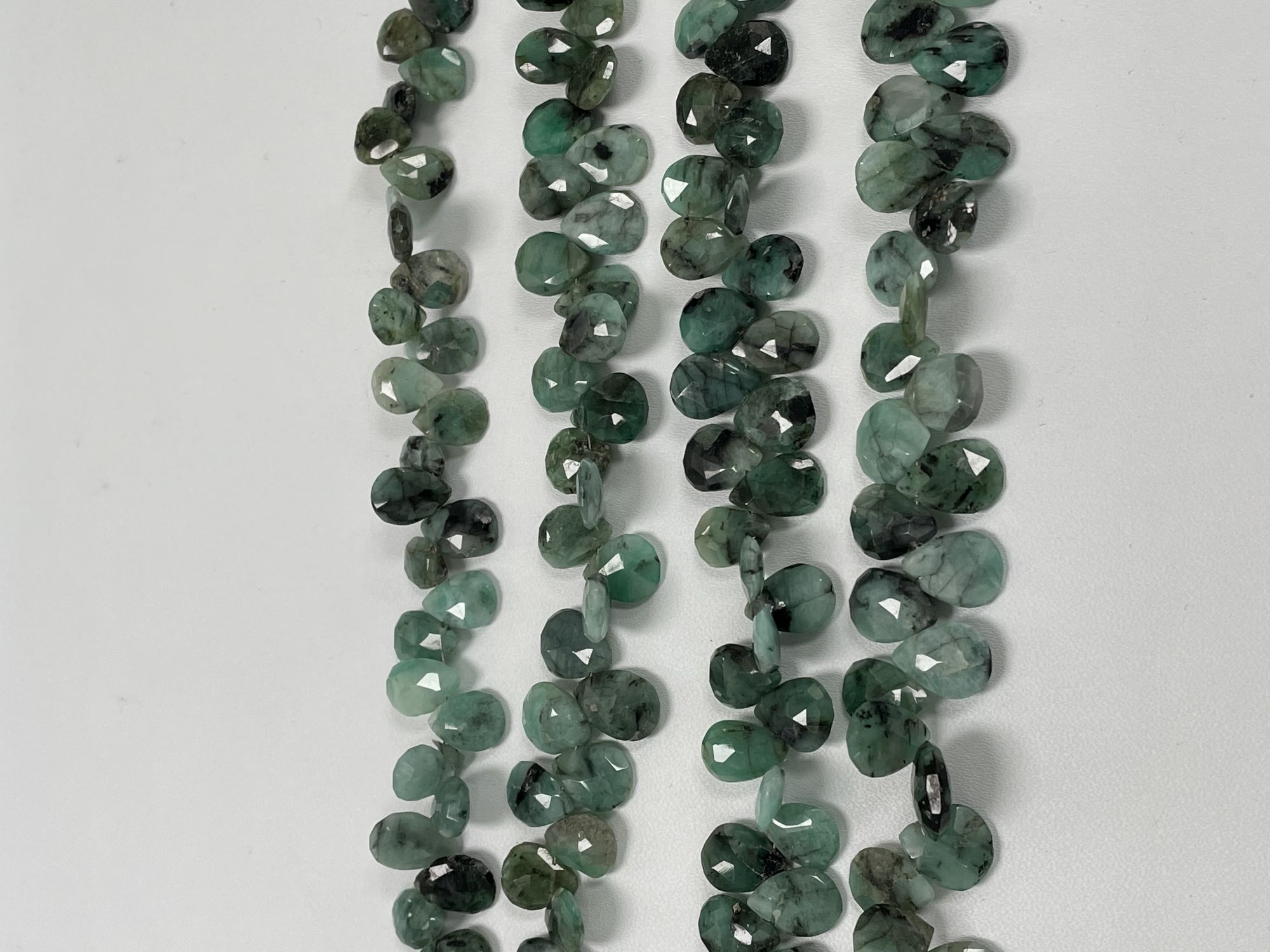 Brazilian Emerald Pear Faceted