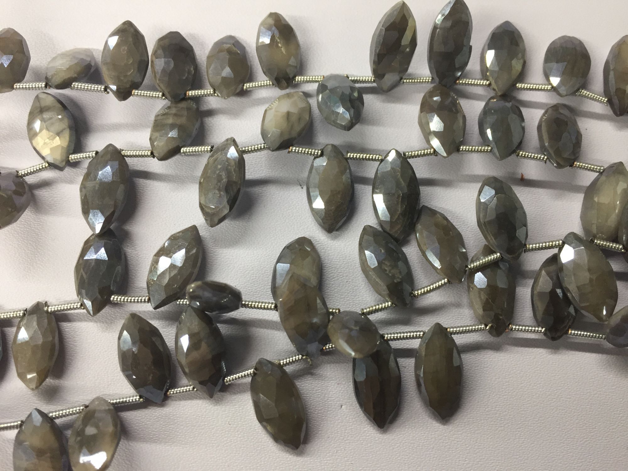 Moonstone Marquise Faceted