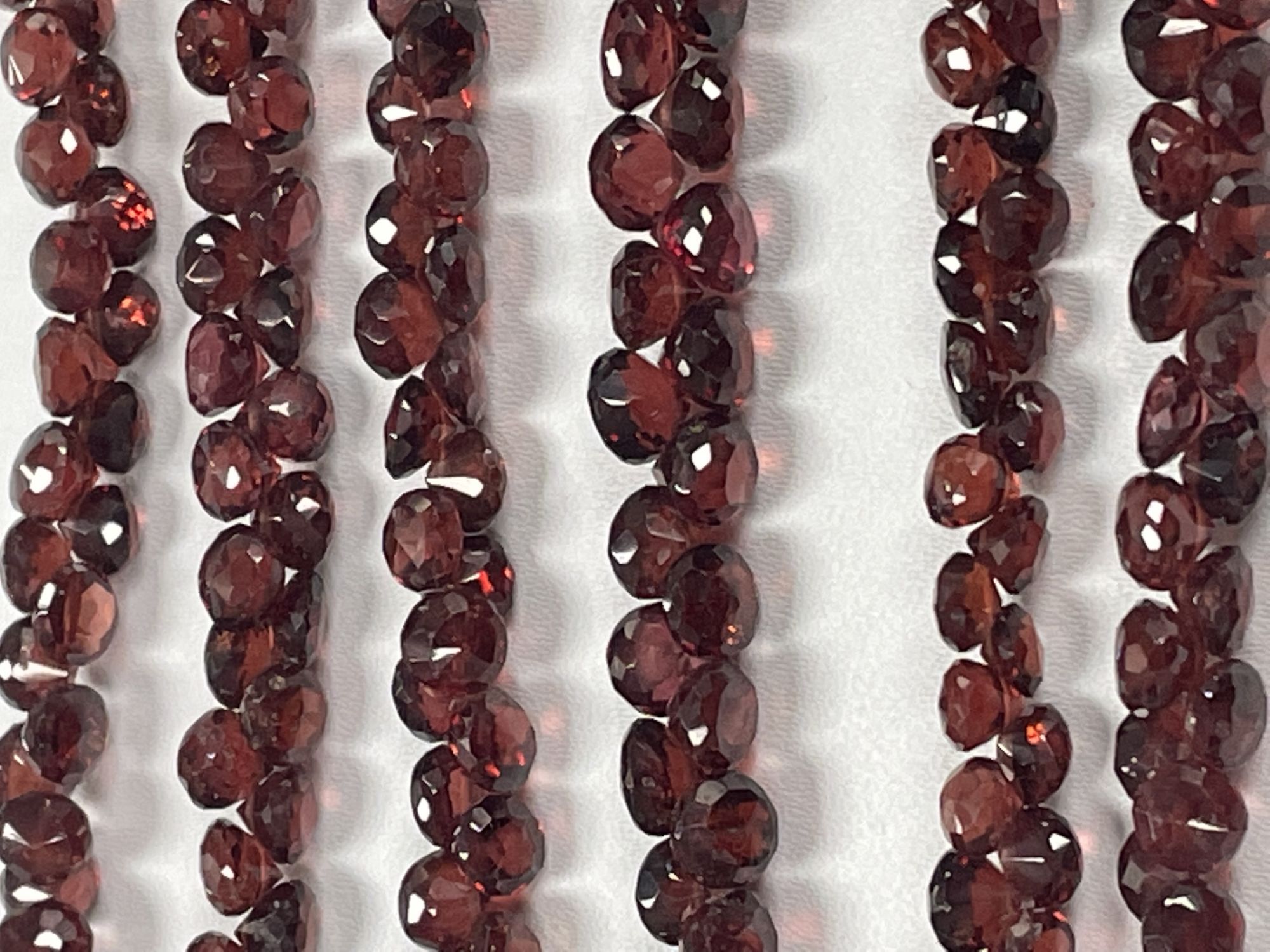 Garnet Onion Faceted
