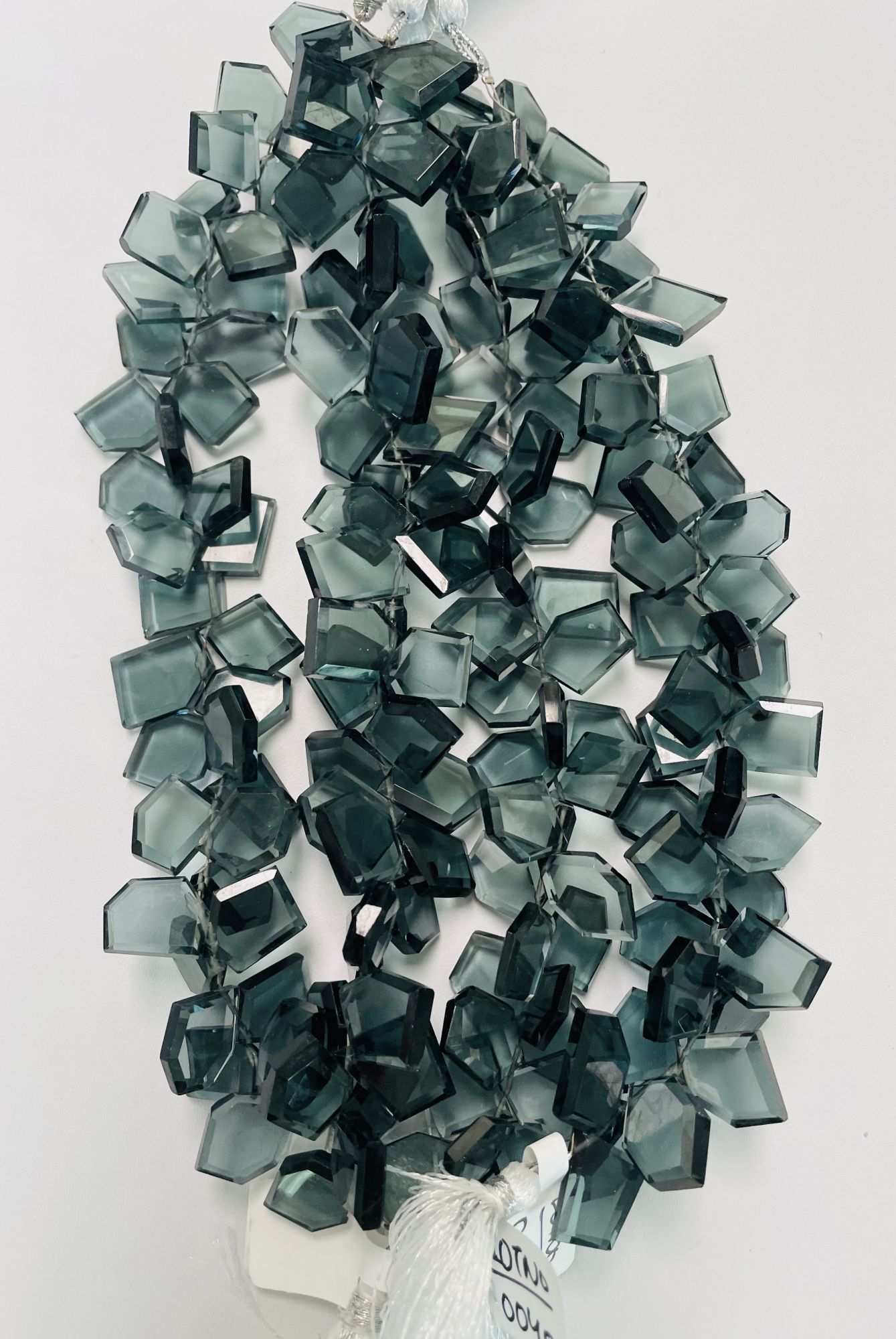 Grey Hydro Quartz Funky Slices