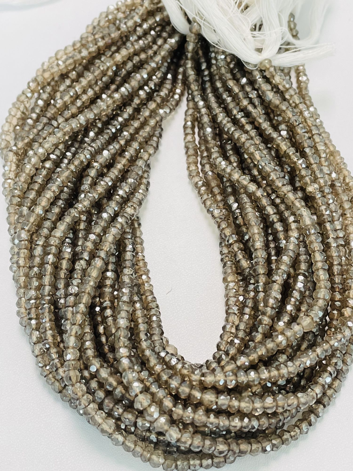 Mystic Quartz Rondelle Faceted