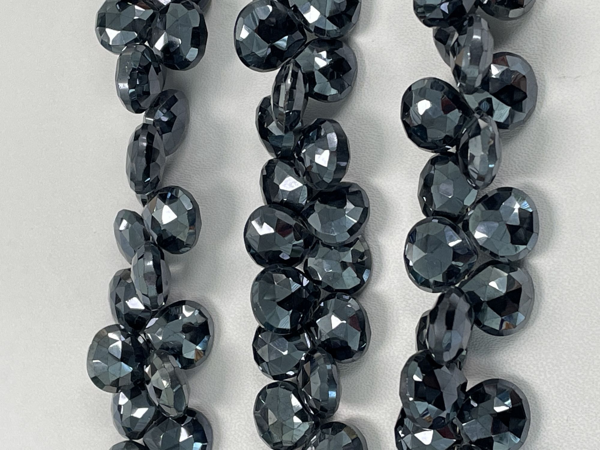 Mystic Spinel Heart Faceted