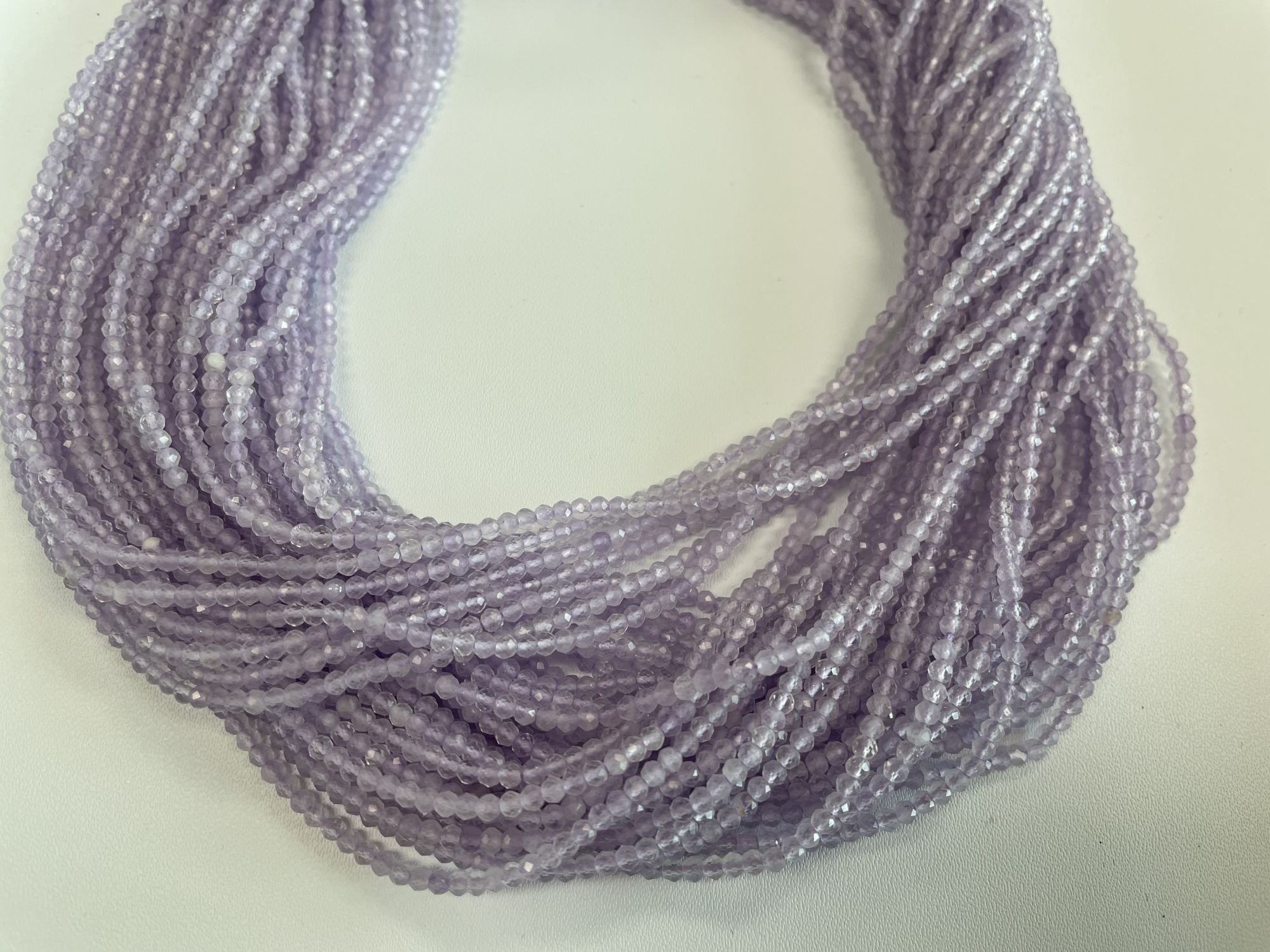 Scorolite Rondelles Faceted