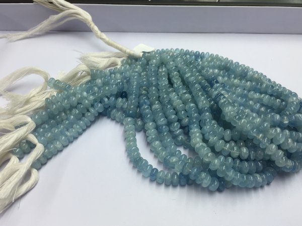Aquamarine Rondelle