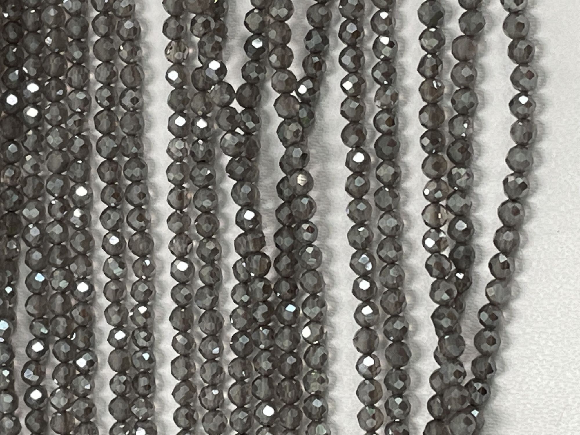 Mystic Quartz Rondelle Faceted