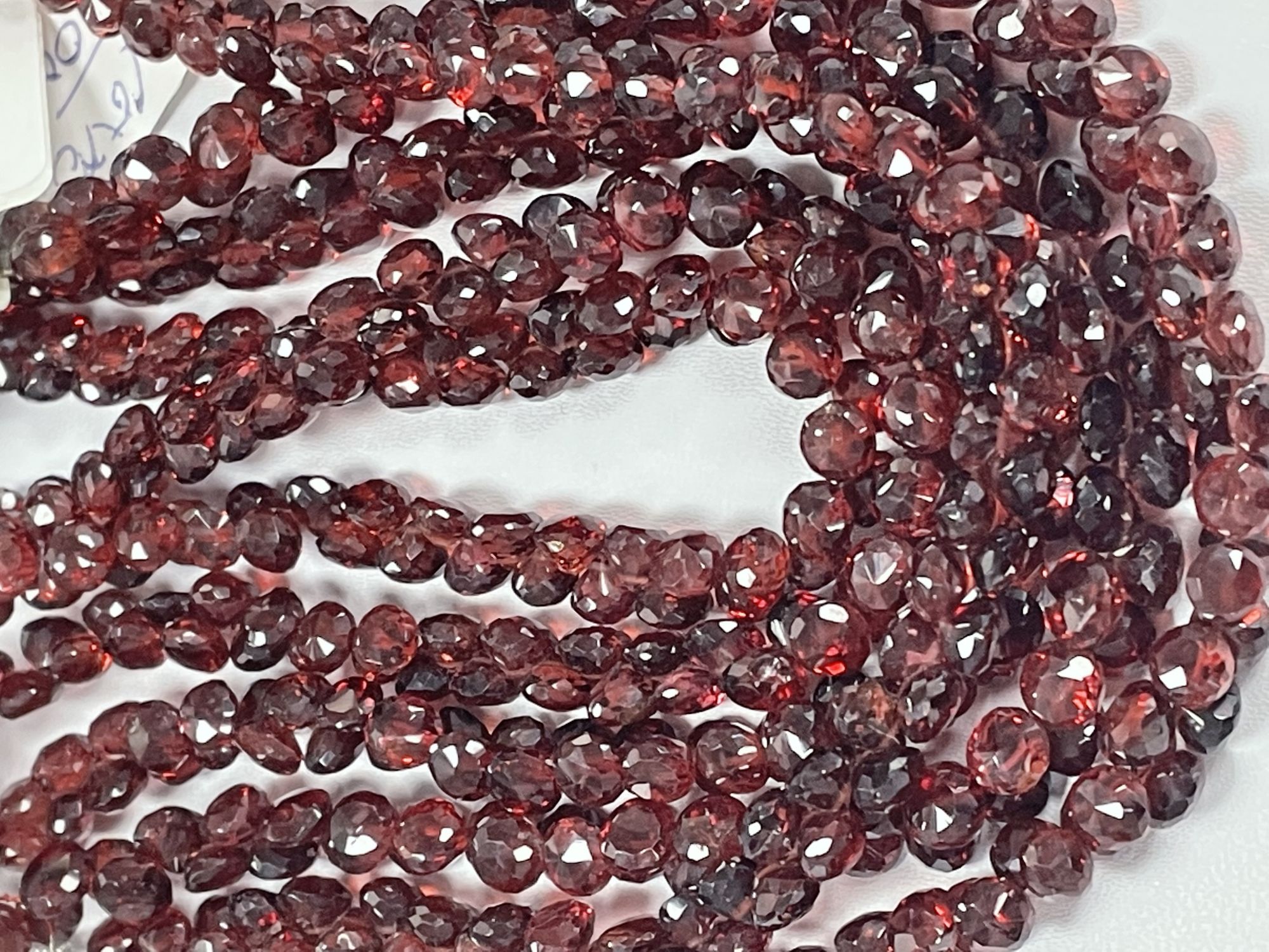 Garnet Onion Faceted