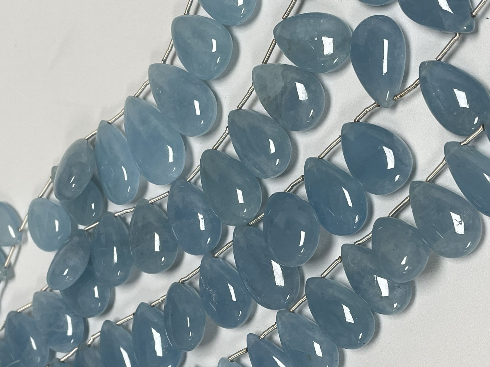 Aquamarine Pear Smooth