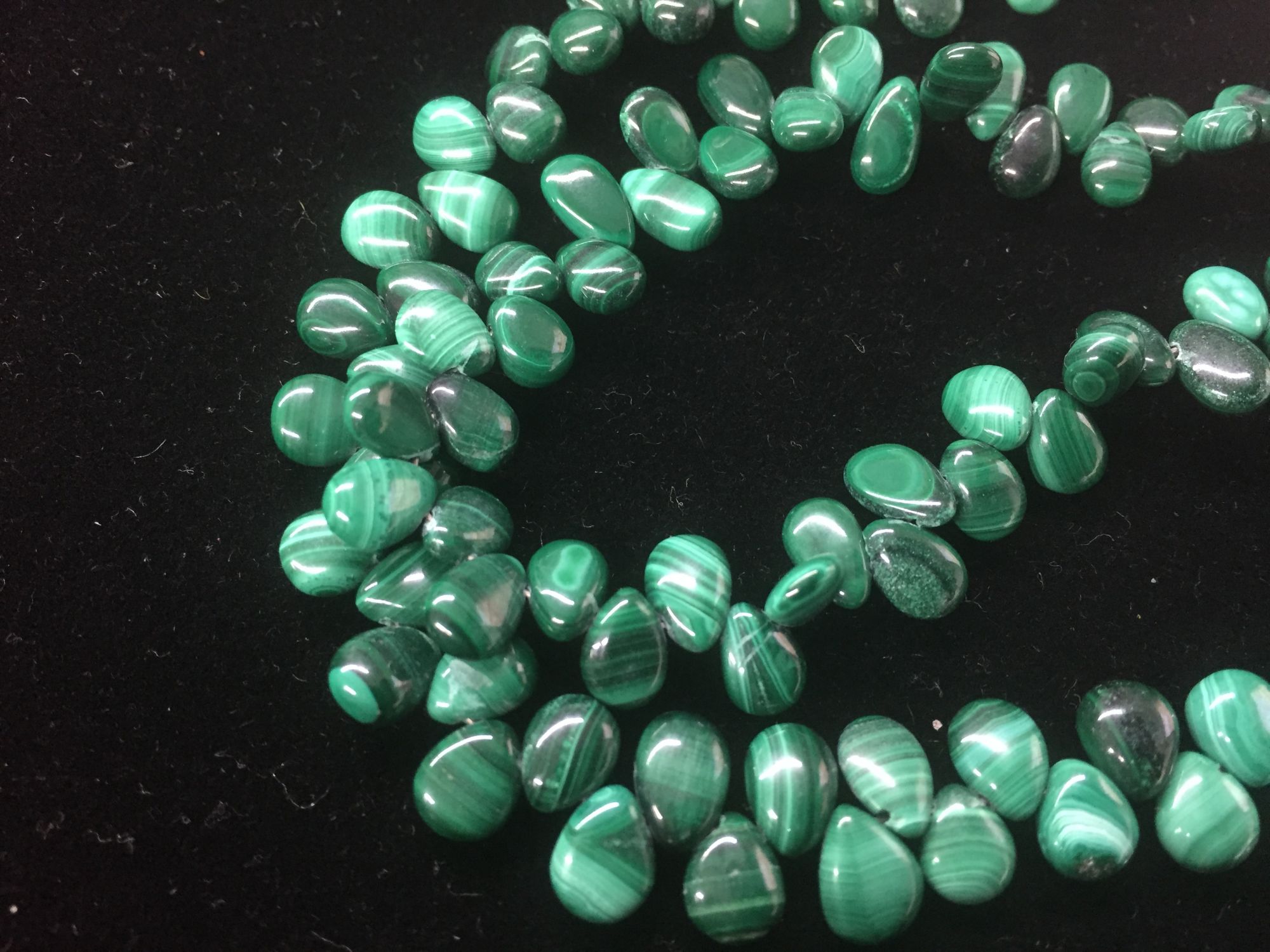 Malachite Heart Smooth