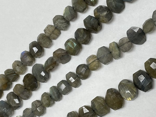 Labradorite Barrel Faceted